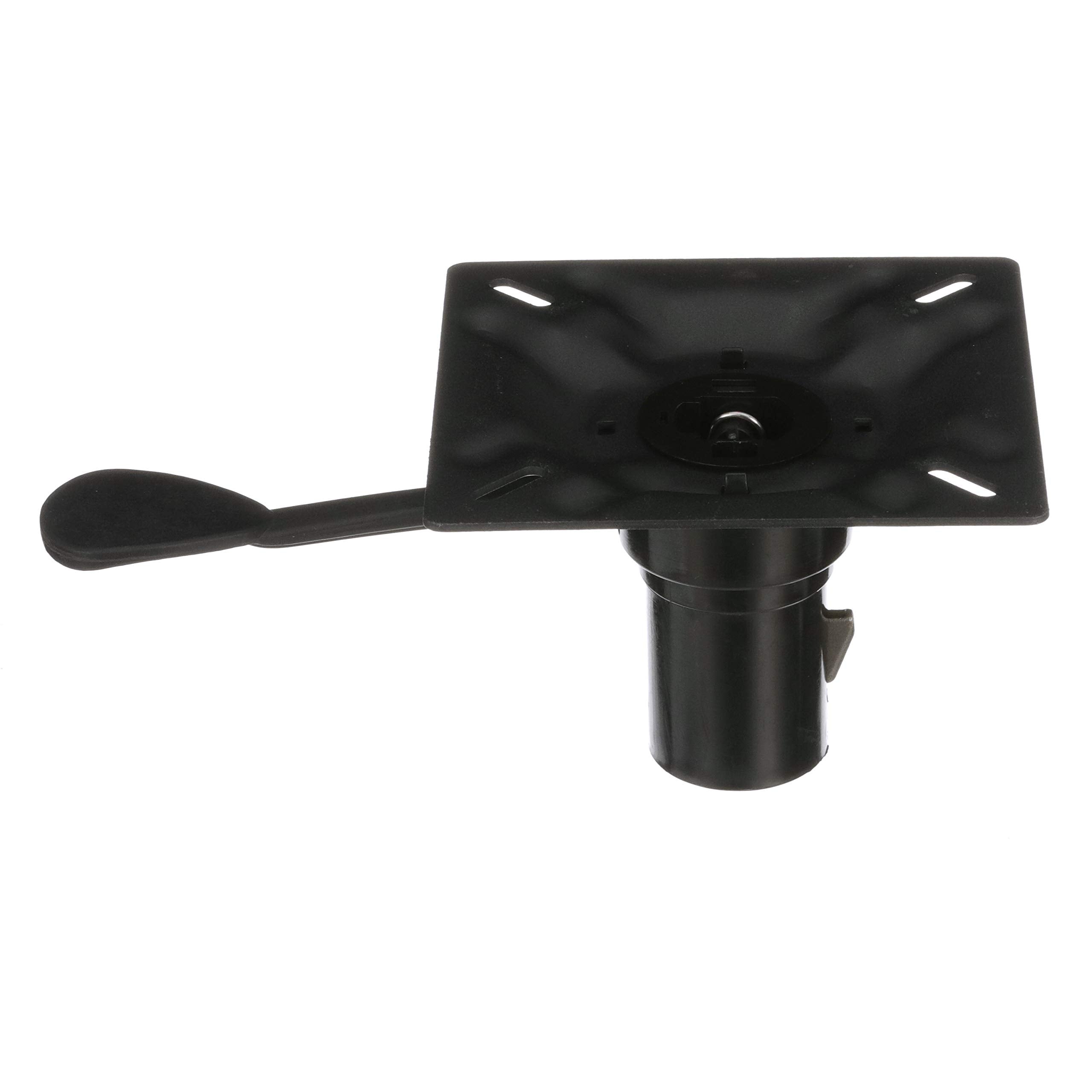 238152-7 Attwood Corporation 3 Degree Tilt Right Handle Seat Mount without Slider, Black