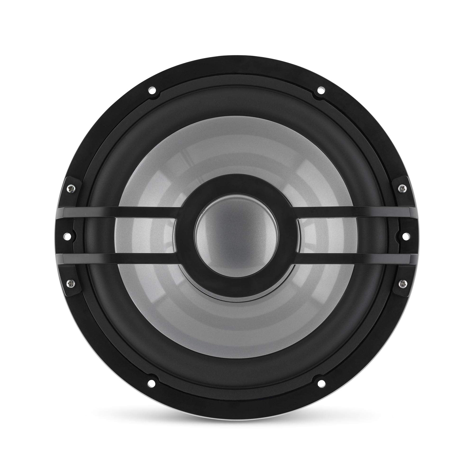 CMSP-101RGB-4 Clarion 10" Marine Subwoofer with RGB LEDs, Single 4-Ohm, 250 Watts