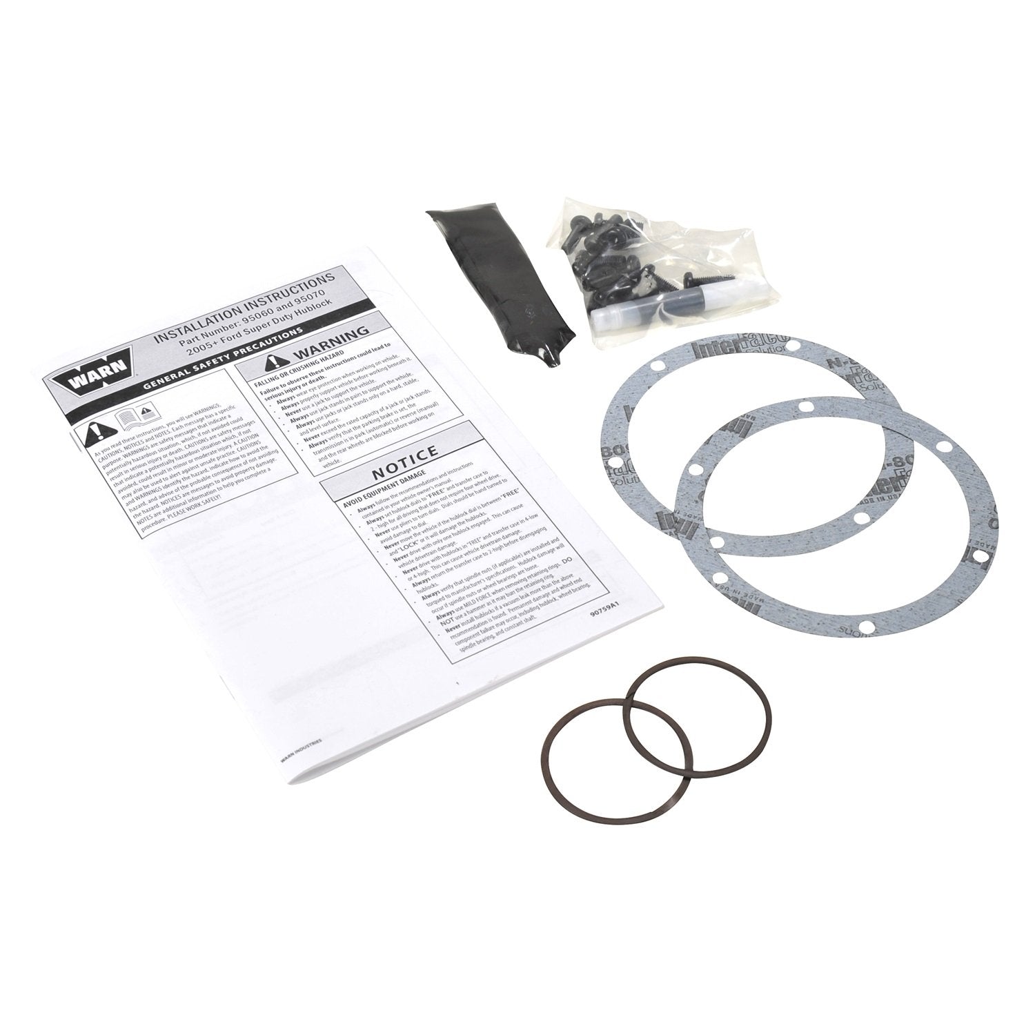 Premium Manual Hub Service Kit WARN 95080 for PN [95060/95070] Manual Hub Service Kit