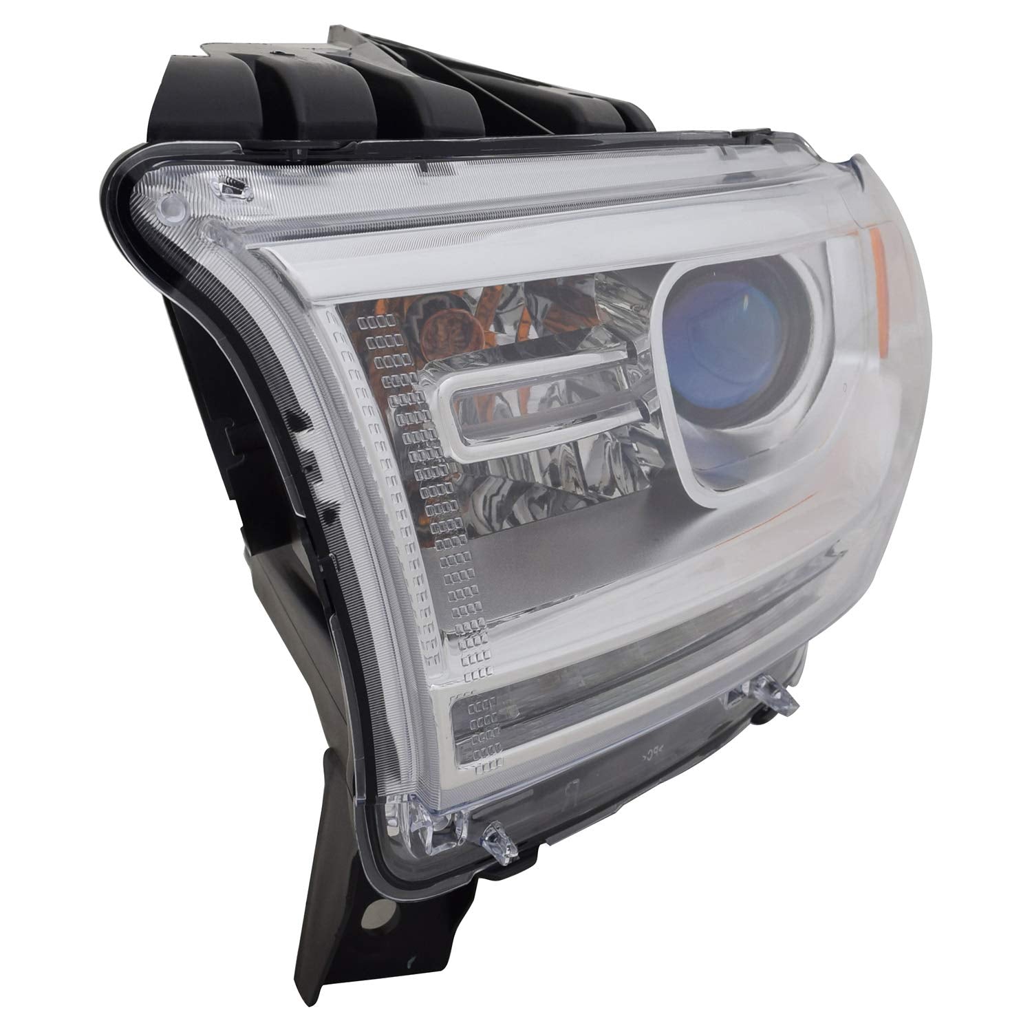 Left TYC Headlight Assembly Compatible with 2014-2015 Dodge Durango