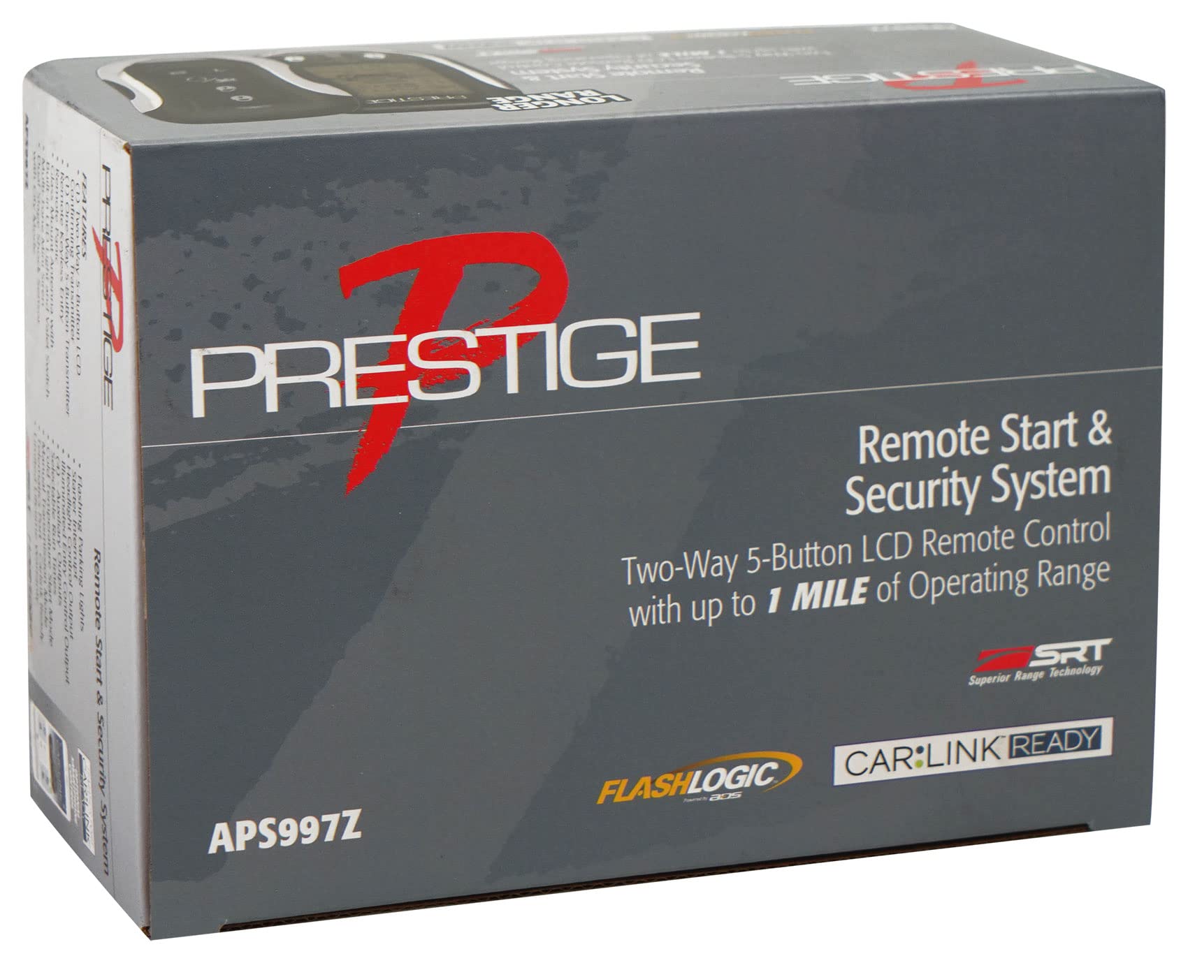Two-Way LCD Prestige APS997Z Confirming Remote Start & Alarm 1-Mile Range