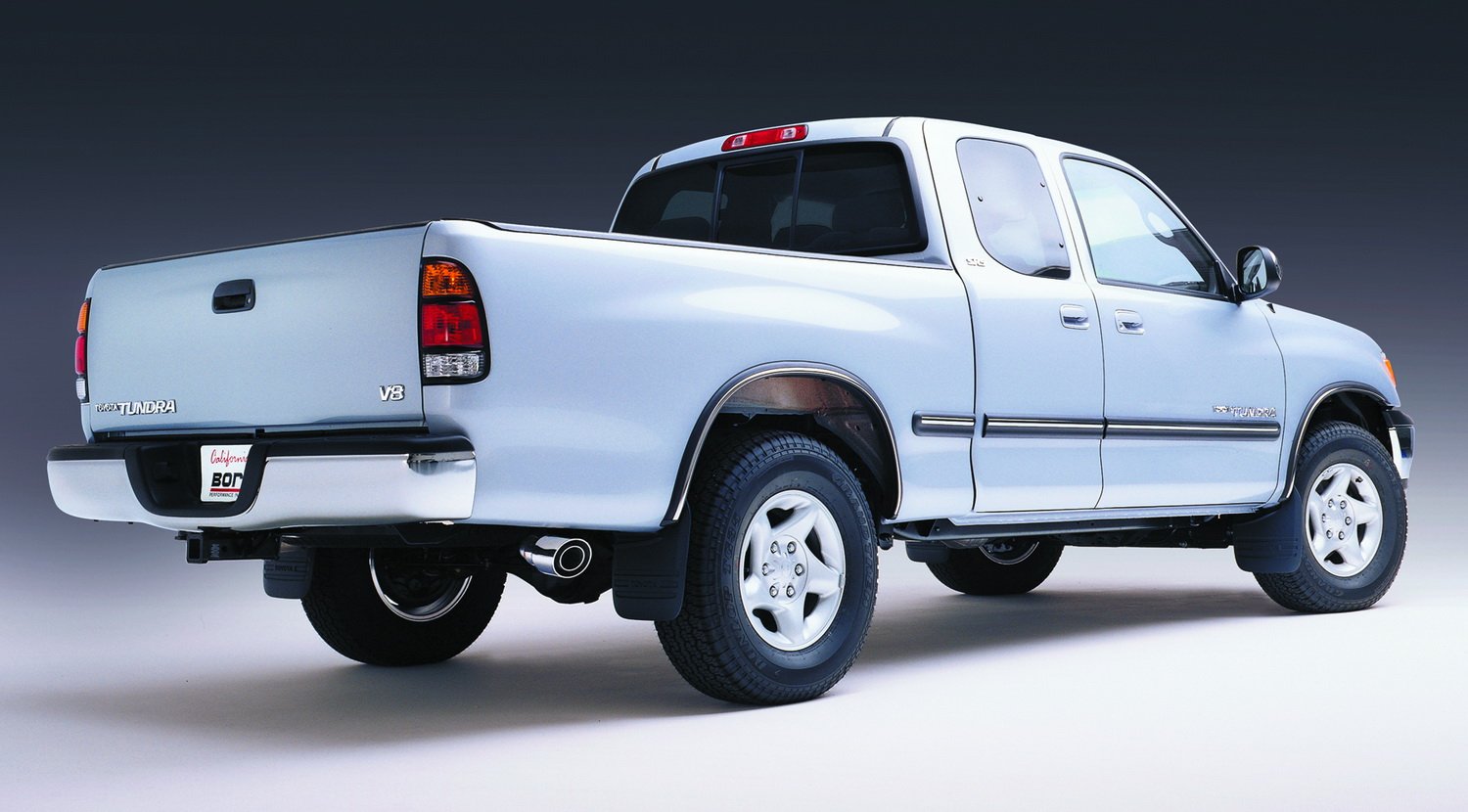 Cat-Back BORLA System for '00-'06 Toyota Tundra 4.7L V8 AT/MT 2/ 4WD 2/4 Door Reg. Cab 8' 2" Bed 128.3" WB/Access (Ext.) Cab Short 6' 3" Bed 128.3" WB/Double (Crew) Cab (6' 3") Bed 140.6" WB
