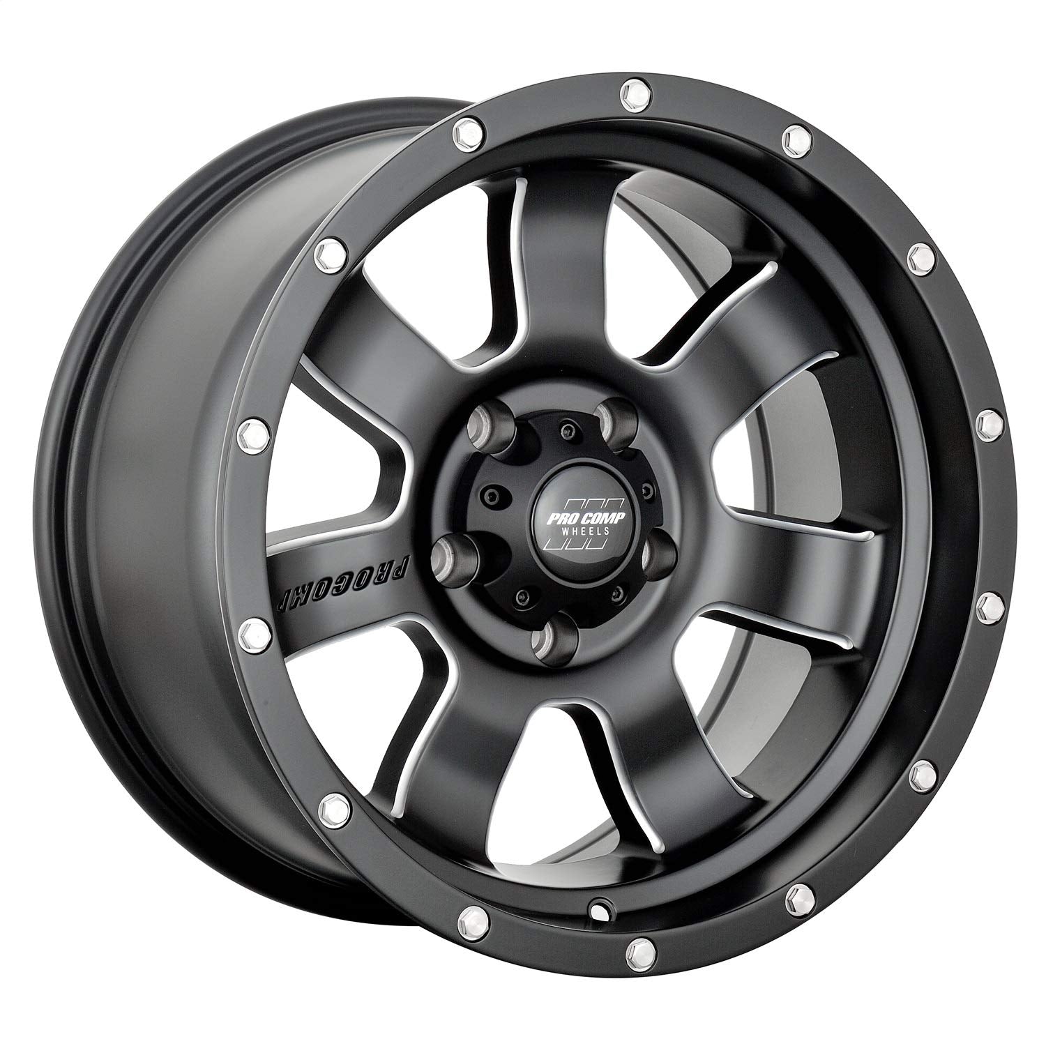 Inertia PRO COMP Series Satin Black Milled (17x9 / 5x5 / 0mm)