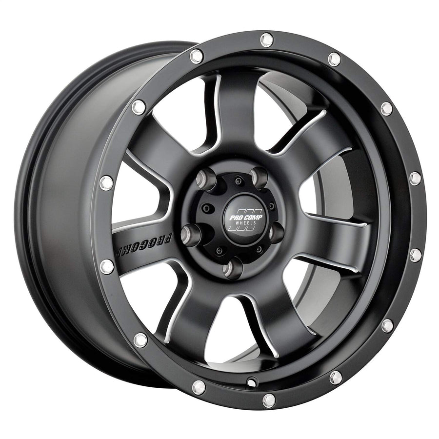 Inertia PRO COMP Series Satin Black Milled (17x9 / 5x5 / 0mm)