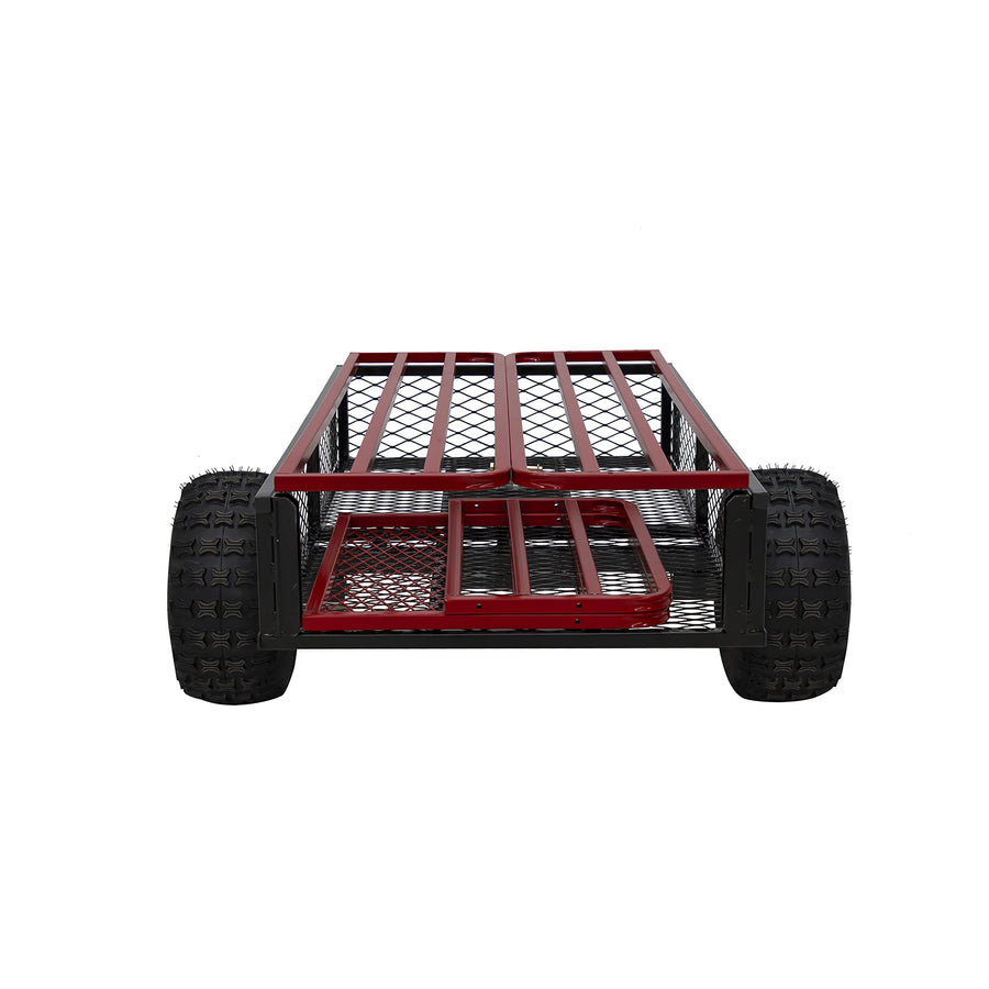 Heavy-Duty YUTRAX® HC1750 Trailer, Heavy-Duty Trailer, 1750 lb. Load Capacity, Heavy-Duty Steel Construction, Haul 28 Cub Feet, Minimal Assembly, Large Flotation Tires