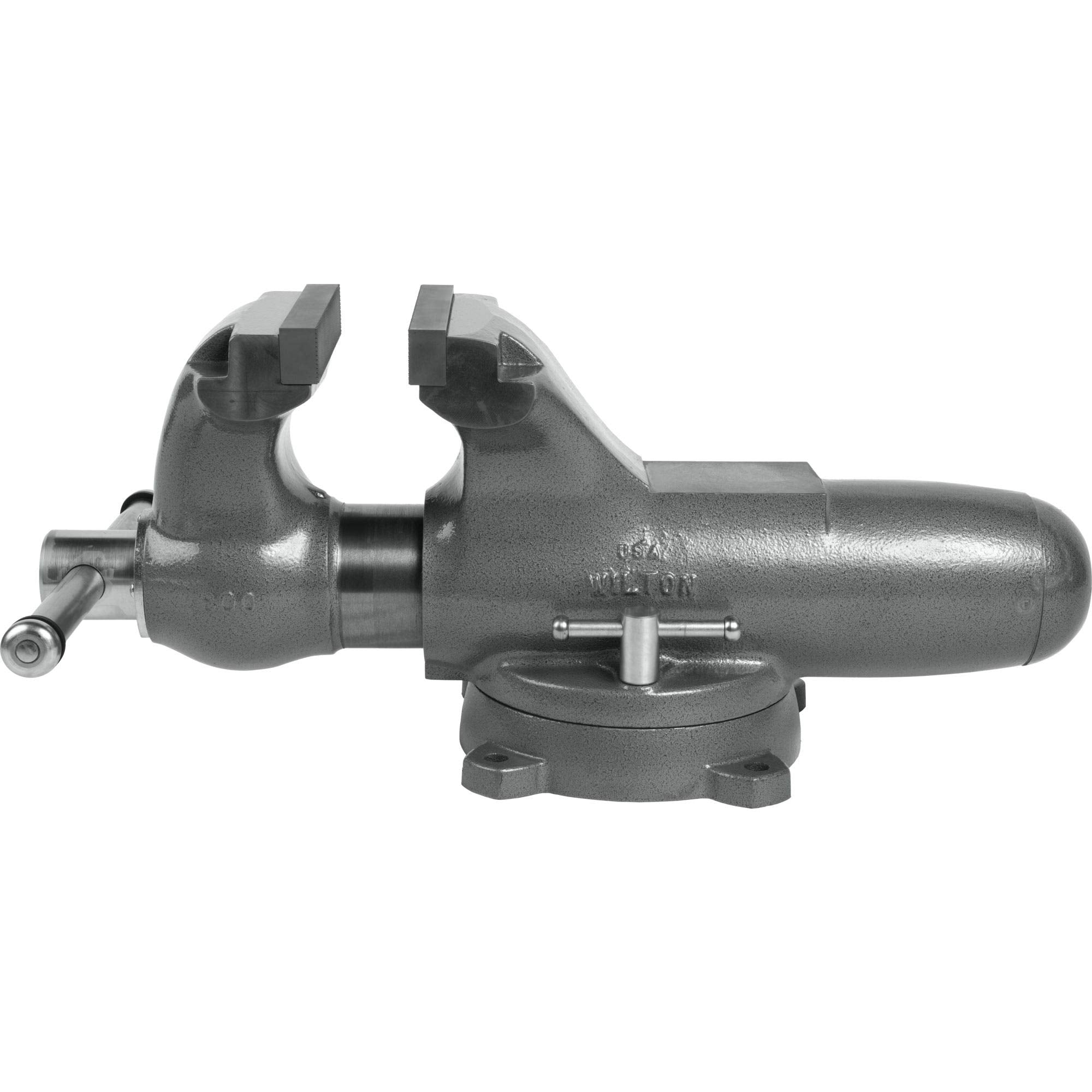 Wilton 8" Jaw Width Machinist Bench Vise, 12" Jaw Opening, 5-13/16" Throat (Model 800S)