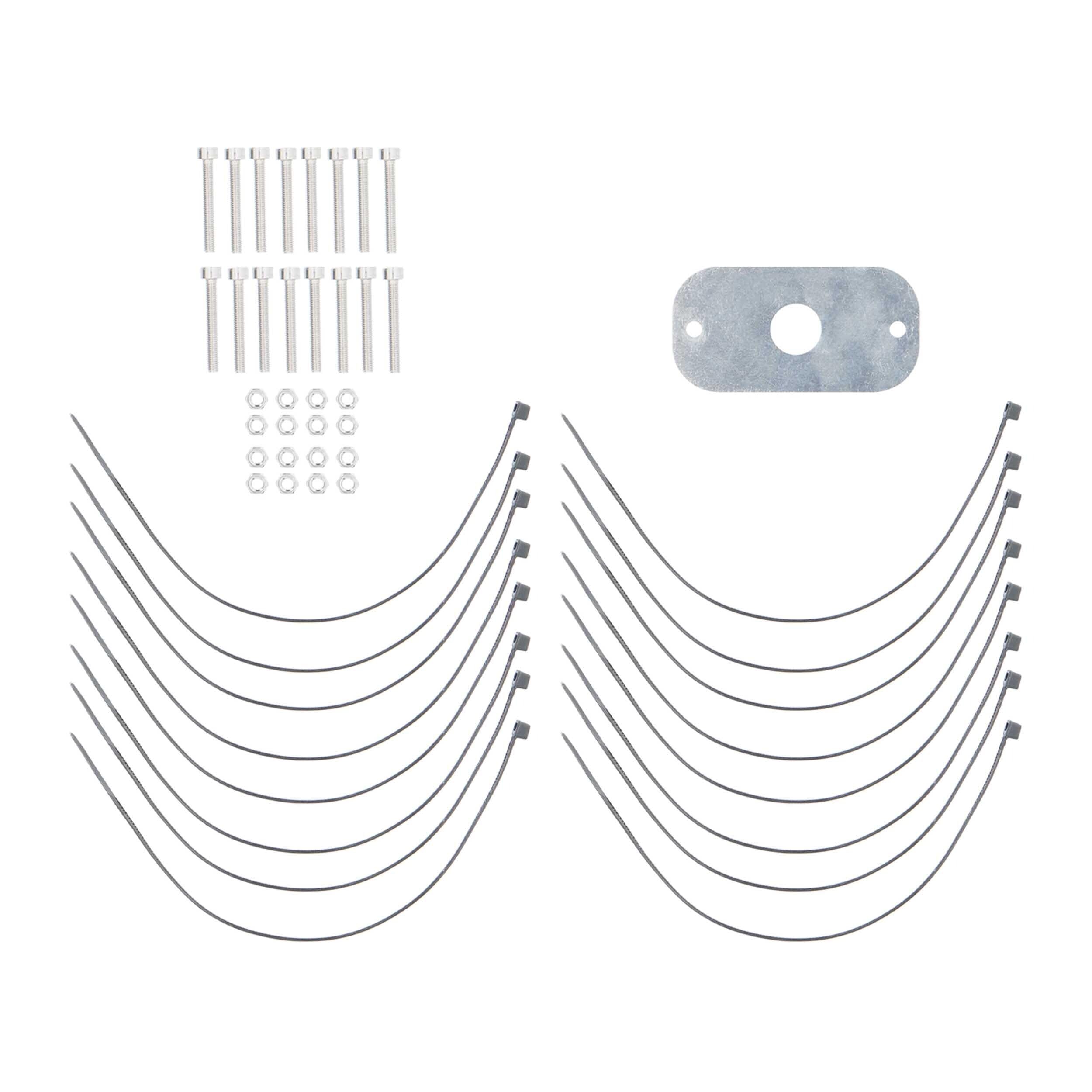 RGB Wide Angle Rock Light Kit Metra Brands - 8 Pack