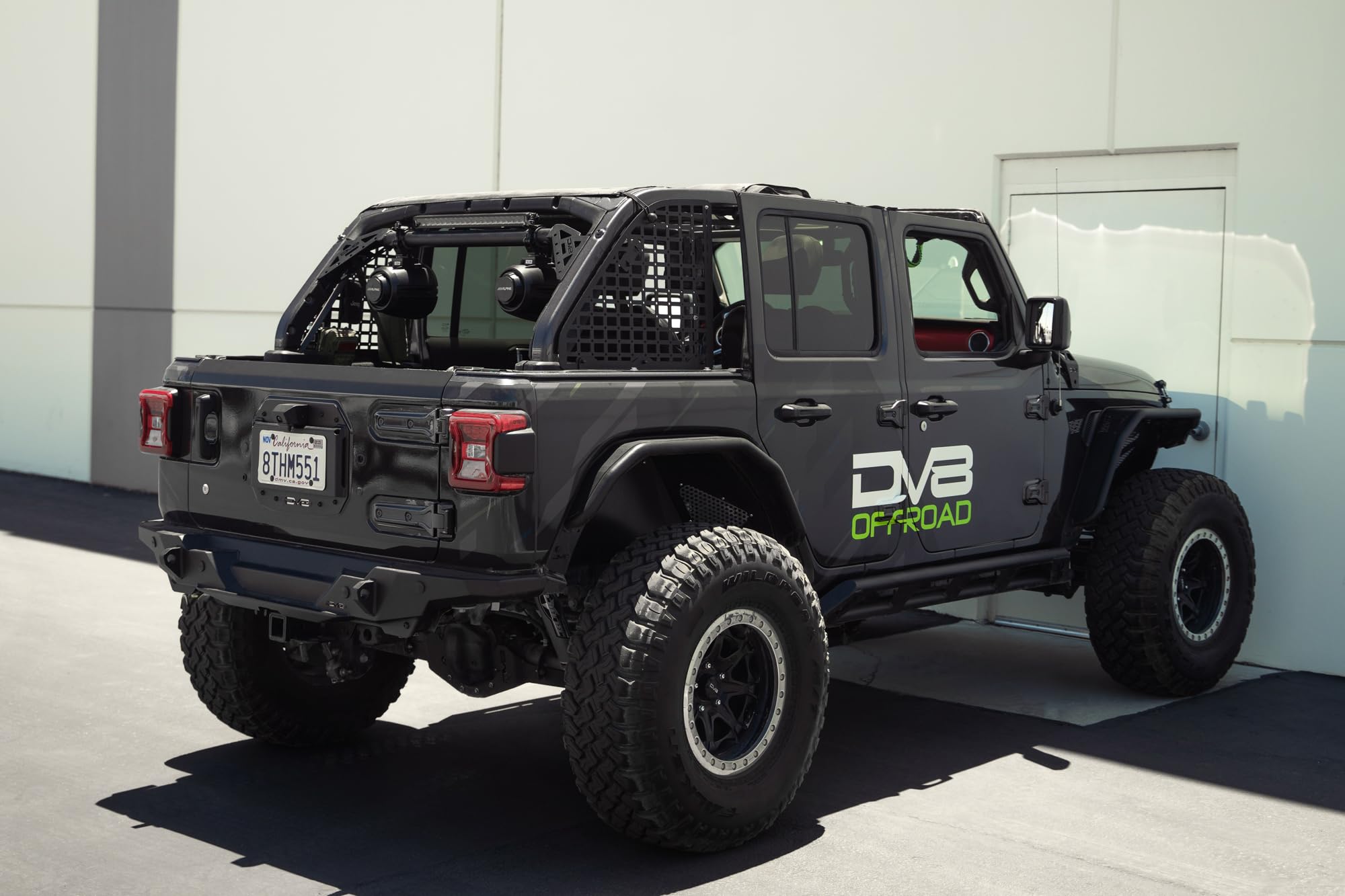 Rear Speaker & Light Bar Mount DV8 Offroad for 2018-2025 Jeep Wrangler JL