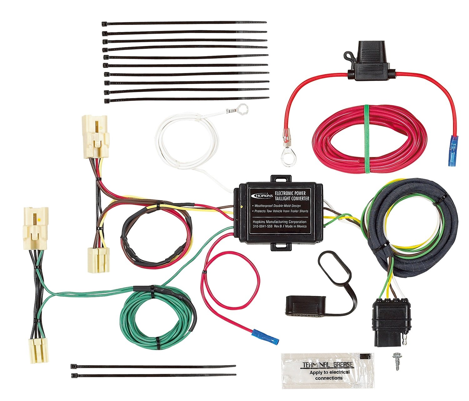 Plug-In Simple Hopkins Towing Solutions Vehicle Wiring Kit 11143784