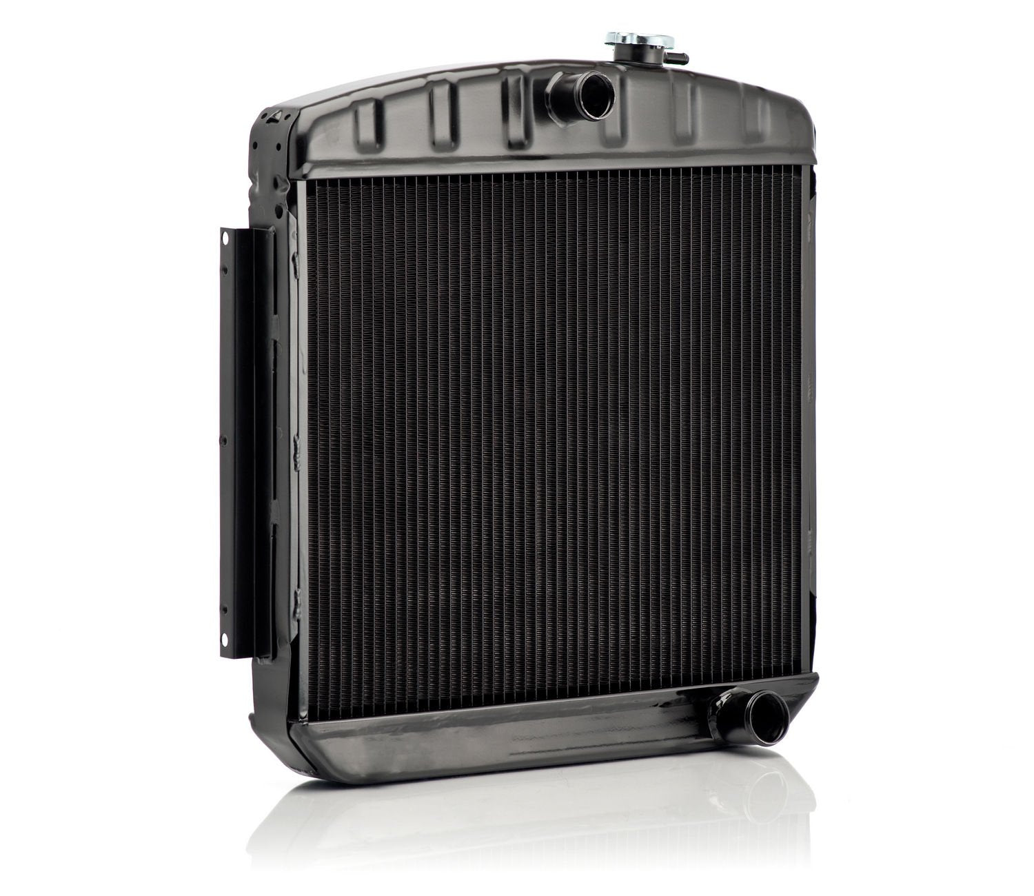 Be Cool 15002 Downflow Black Finish Restoration Radiator
