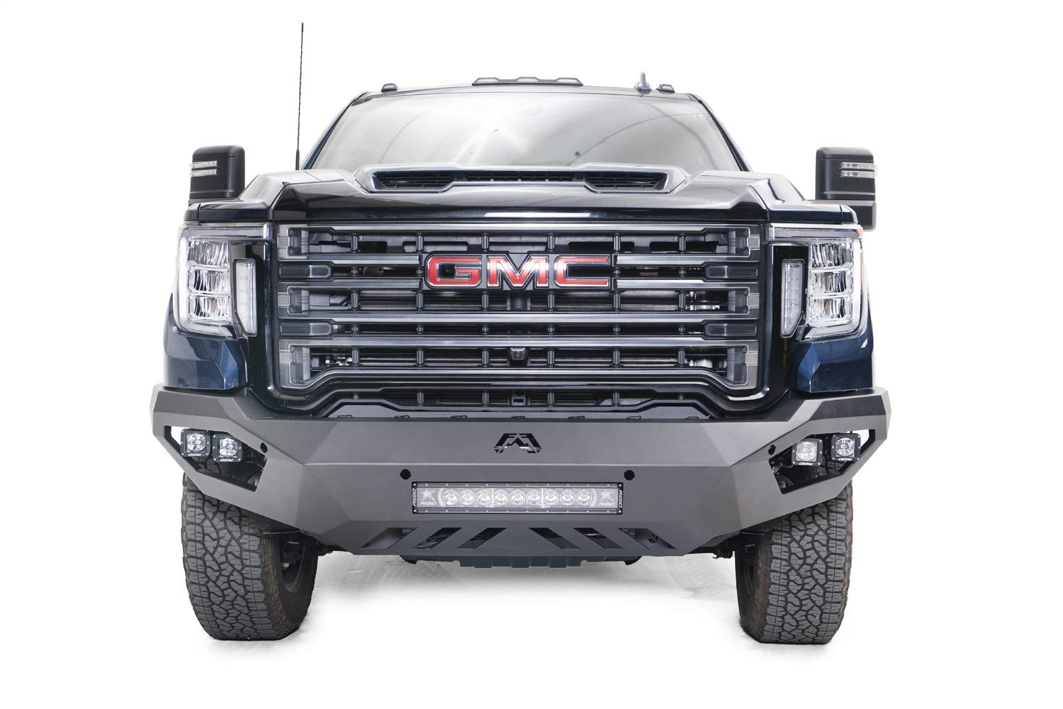 Fab Fours Vengeance GM20-V5051-B Full Width Raw Front HD Bumper