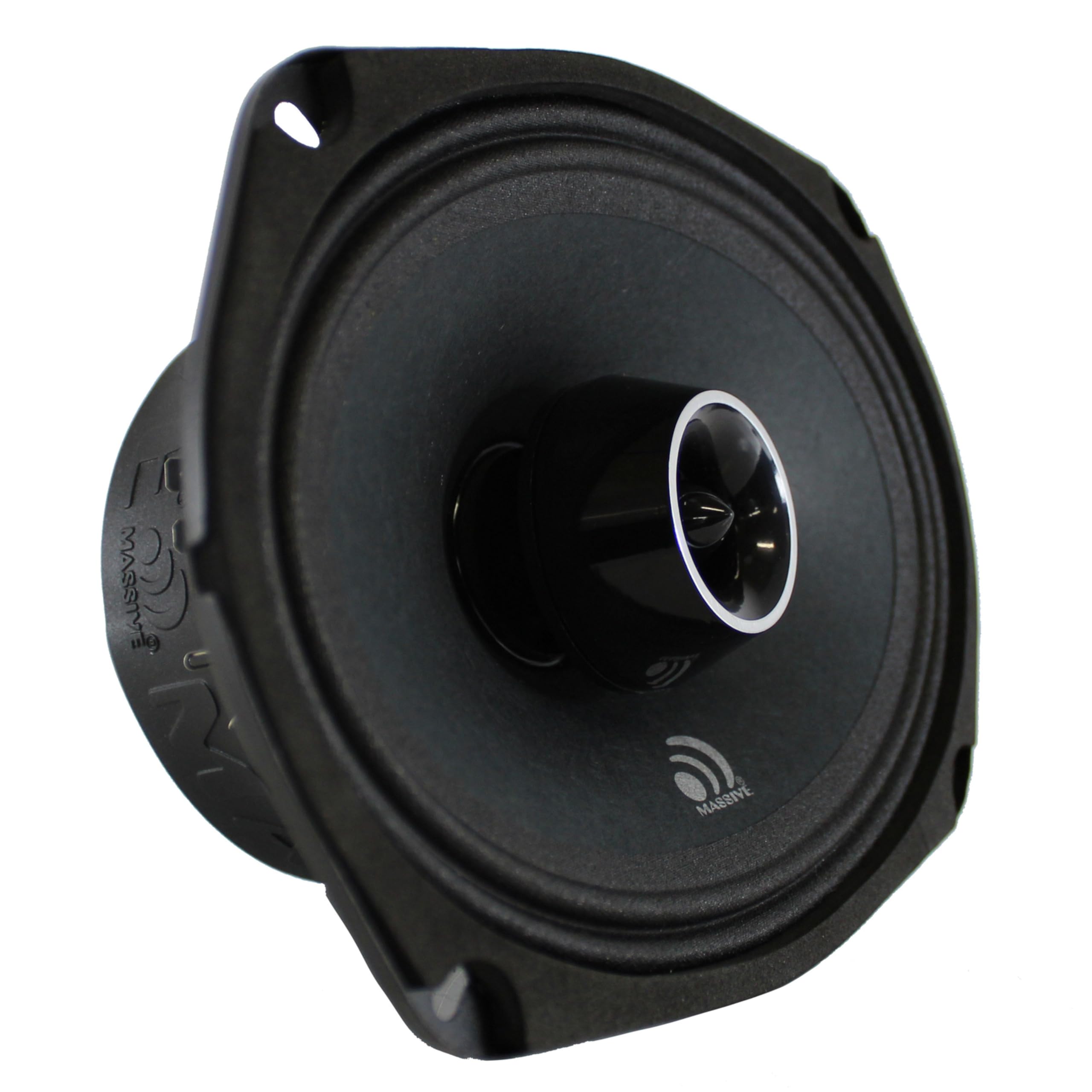 P69X V2 Massive Audio | 6x9 Pro Audio Coaxial Speakers | 140W RMS / 280W Max | High SPL Mid-Range & Compression Tweeter | 4 Ohm | Loud Motorcycle/UTV/Car Audio Upgrade