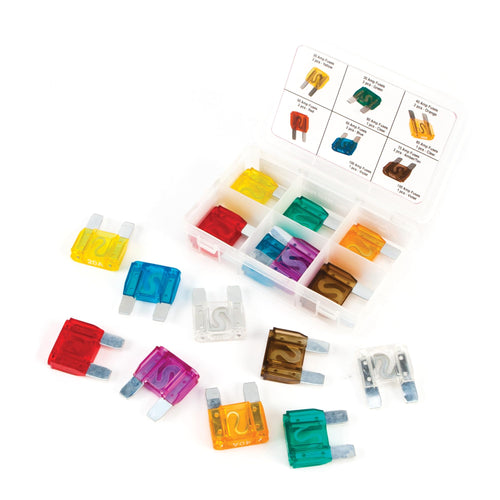 W5374 Performance Tool 16-Piece Maxi Fuse Assortment With Wide Range of Amp Ratings (20A, 30A, 40A, 50A, 60A, 70A, 80A and 100A)