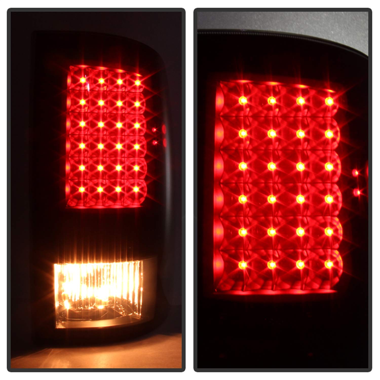Dodge Ram LED Tail Light Xtune ALT-JH-DR09-LED-BK