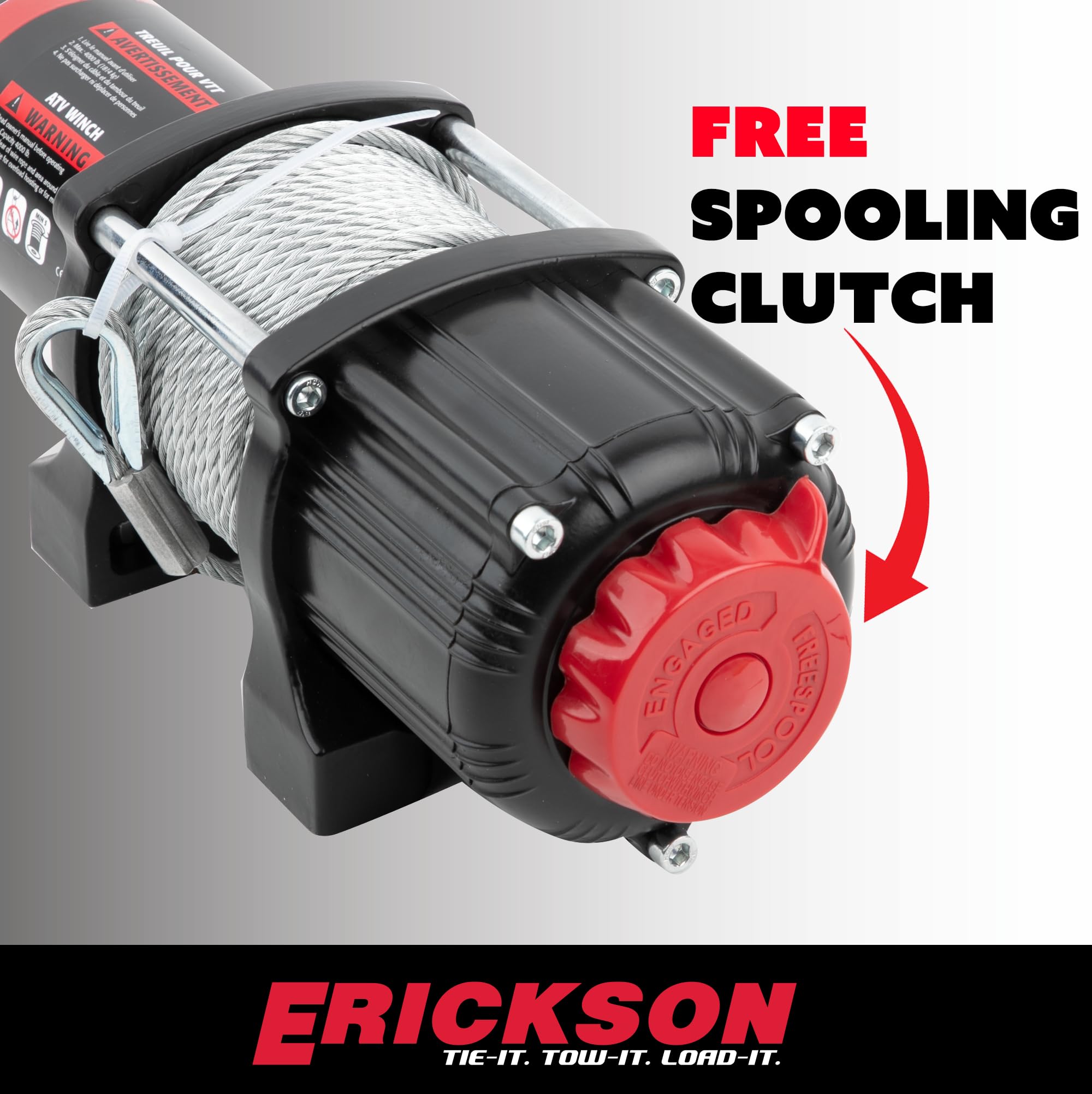 12-Volt Erickson DC 50 ft. 5000 lb. Electric Winch 06430