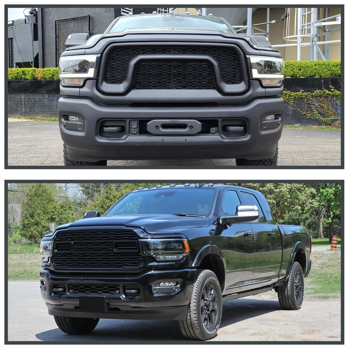 Fog Lights Spec-D Tuning Chrome LED + Switch + Bezels Compatible with 2020-2022 Dodge Ram 2500/3500, Left+Right Pair Fog Lamp Assembly