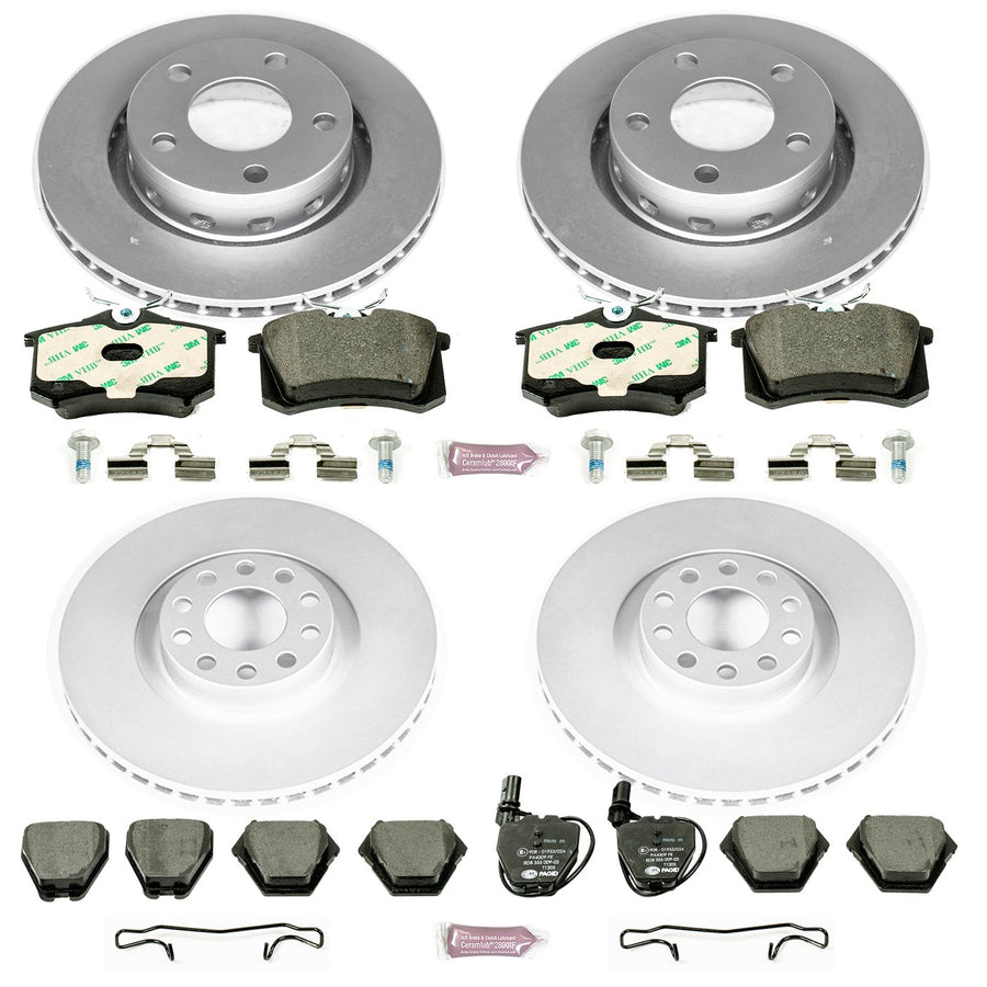Euro-Stop Brake Kit Power Stop ESK4204 For Audi A6 Quattro 2000-2004 [Model Specific]