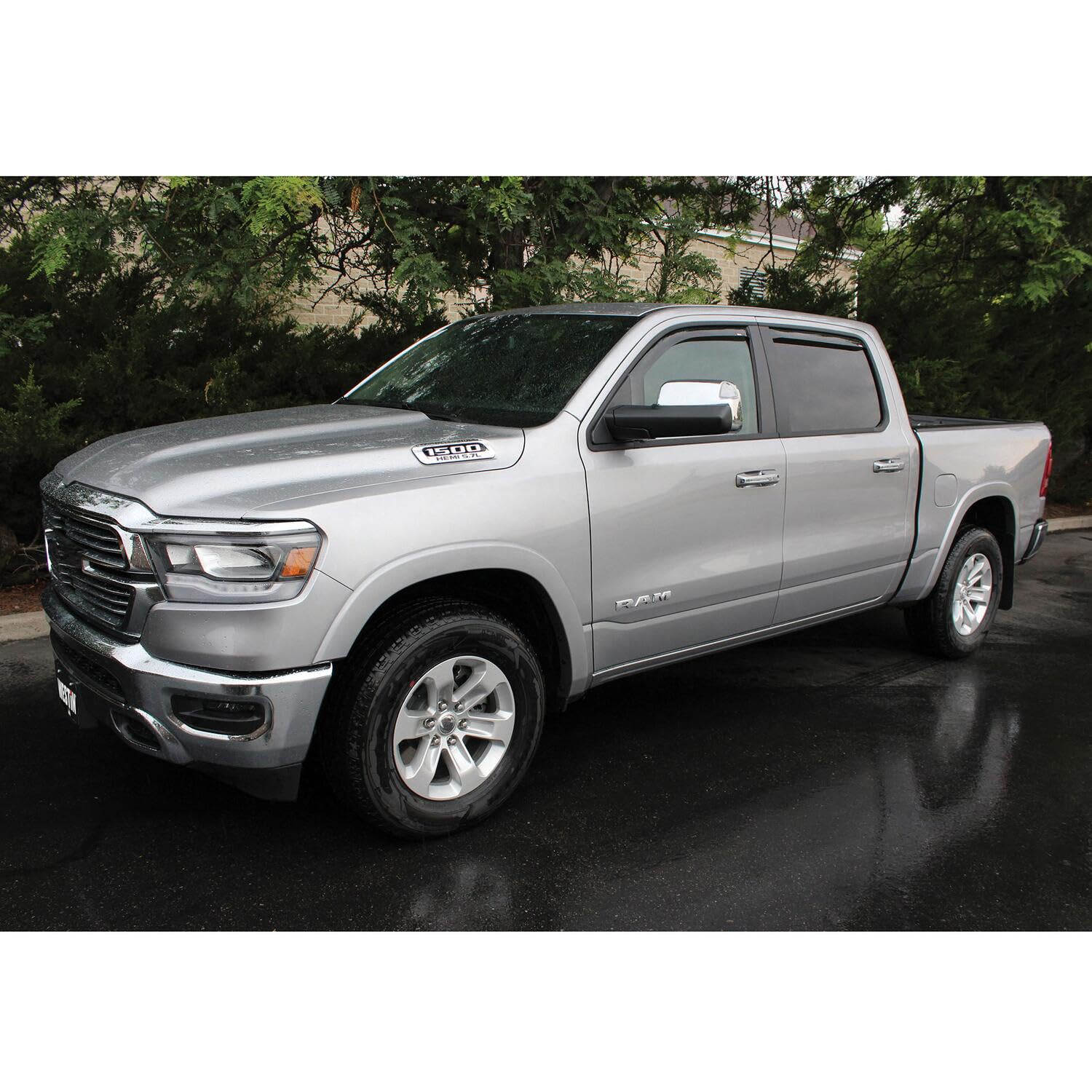 Westin 72-35407 Wind Deflector in-Channel 4pc fits 2019-2025 Ram 1500 Crew Cab (Exc Ram 1500 Classic)