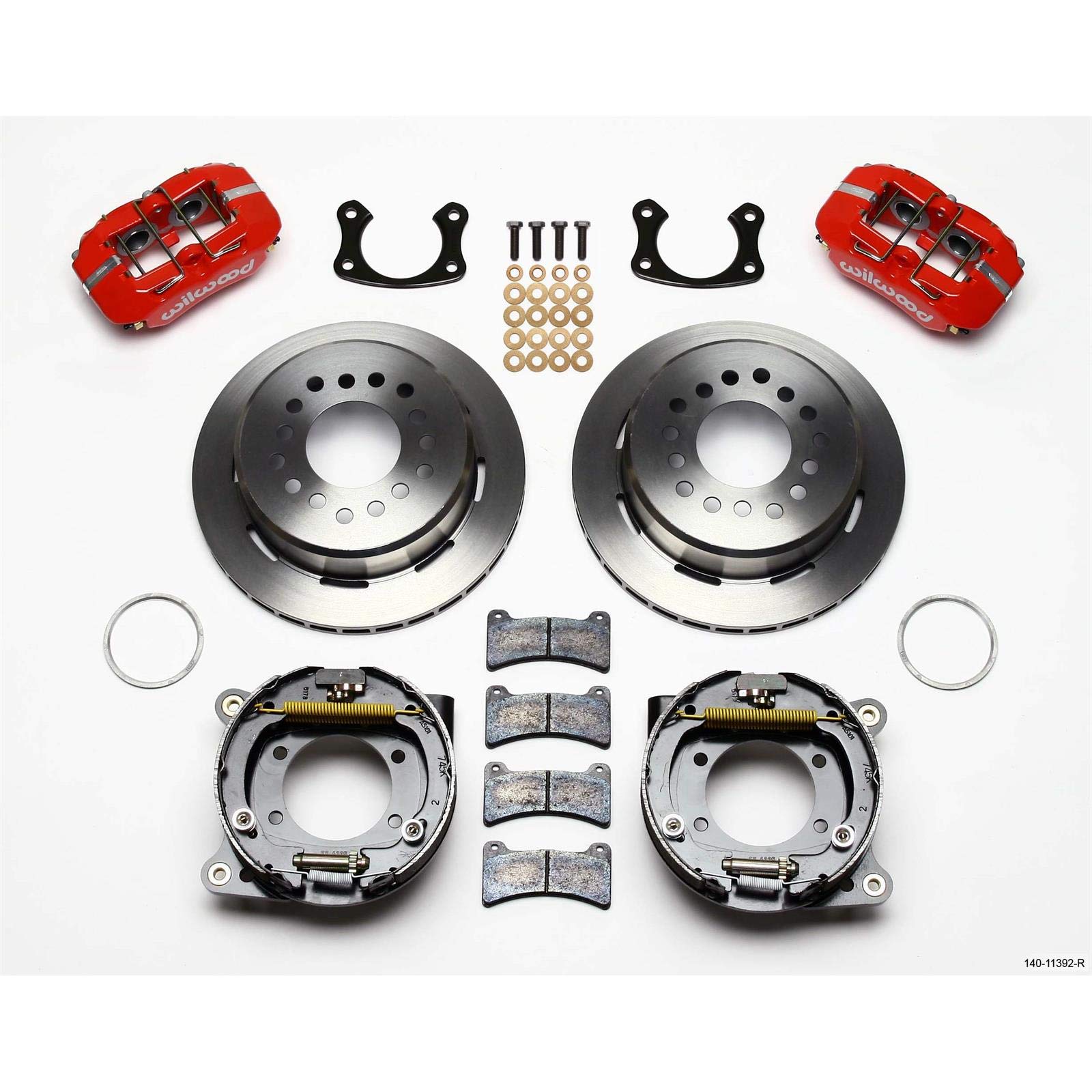 P-Brake Kit FDP-LP 11.00" - Red