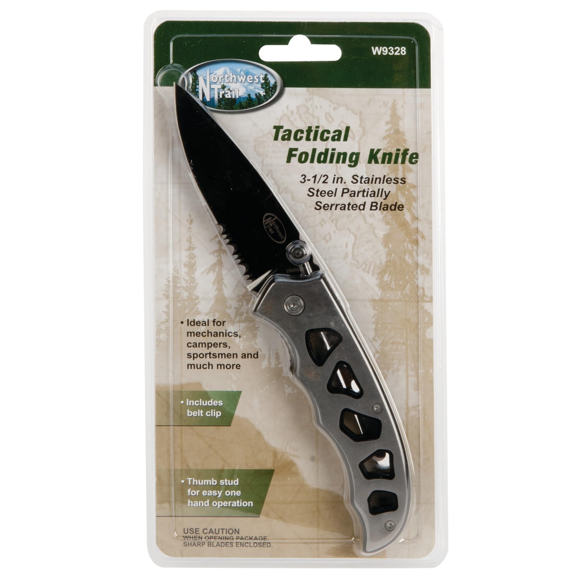 Northwest Trail Performance Tool 3-1/2-Inch Tactical Folding Knife