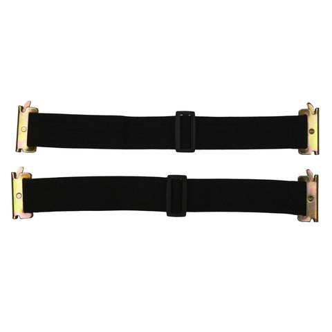 Adjustable 16" - 24" Track BungeeX 2 Pk Black