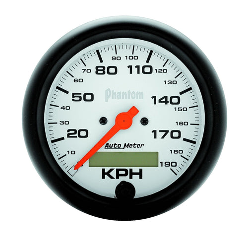 Phantom In-Dash Electric Speedometer Auto Meter 5887-M