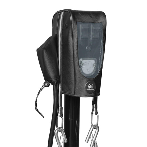 Clever Cover by Trailersphere for FIC (1st Generation) Jack Custom Electric Tongue Jack Cover for Trailer, RV, Camper, Chains Holder, Plug Protector, Sun and Waterproof (FIC Jack Cover)