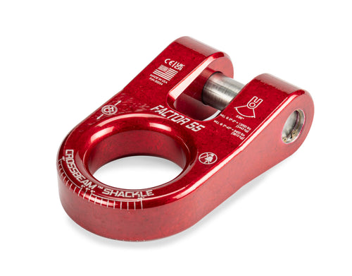 CROSSBEAM SHACKLE RED - Factor 55-00054-01