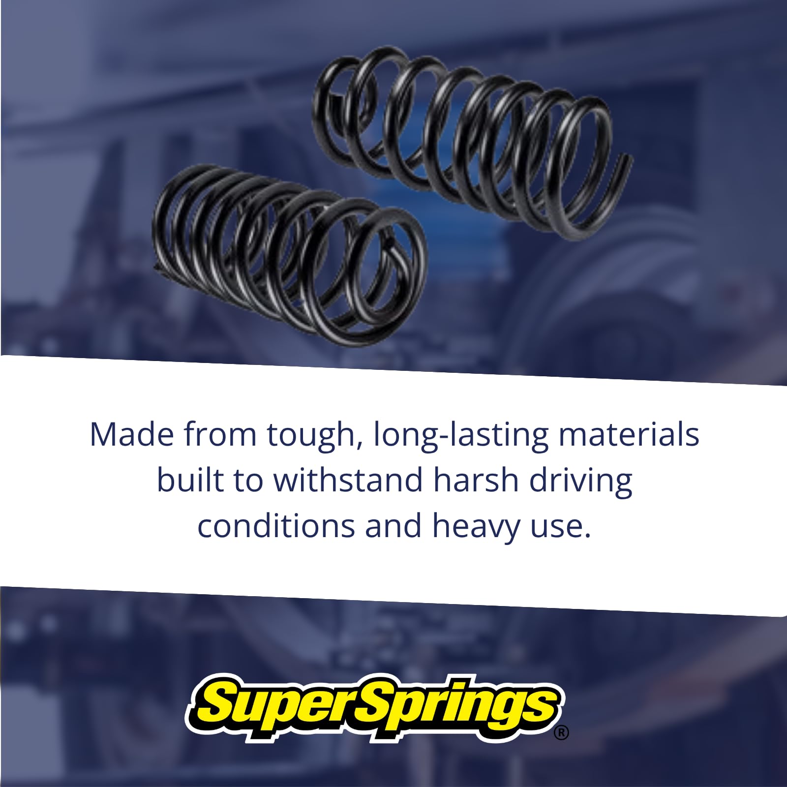 SuperCoils SSC-52 | SuperSprings for Dodge RAM 2500, Black, 2,475 lbs. per coil