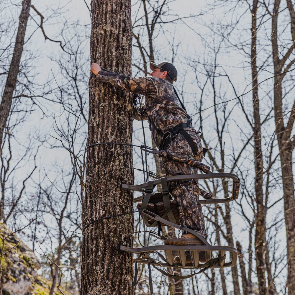Goliath SD Summit Treestands Climbing Treestand, Mossy Oak