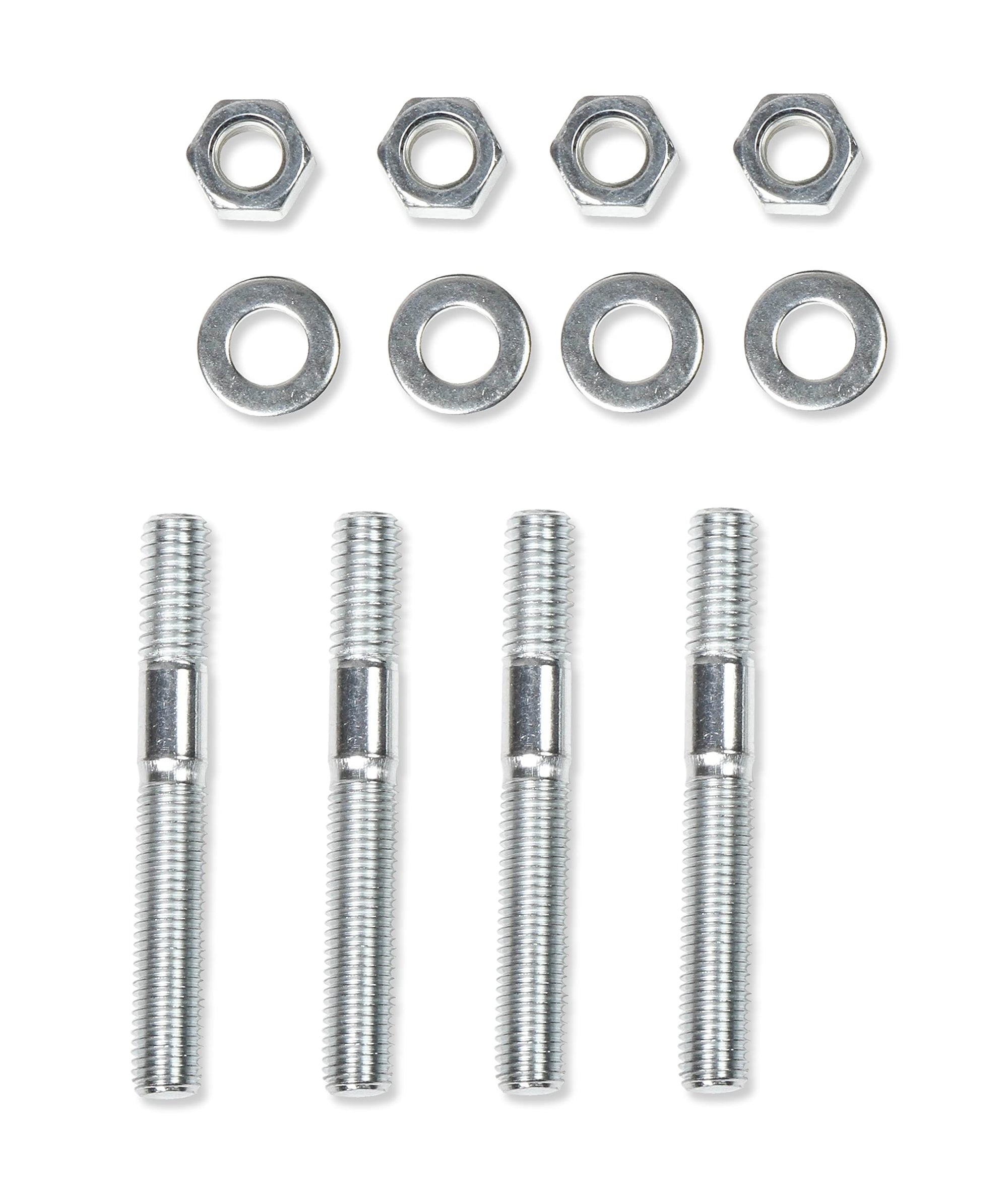 Carburetor-4 Hole Mr. Gasket 6006 Spacer, 1 in, Silver