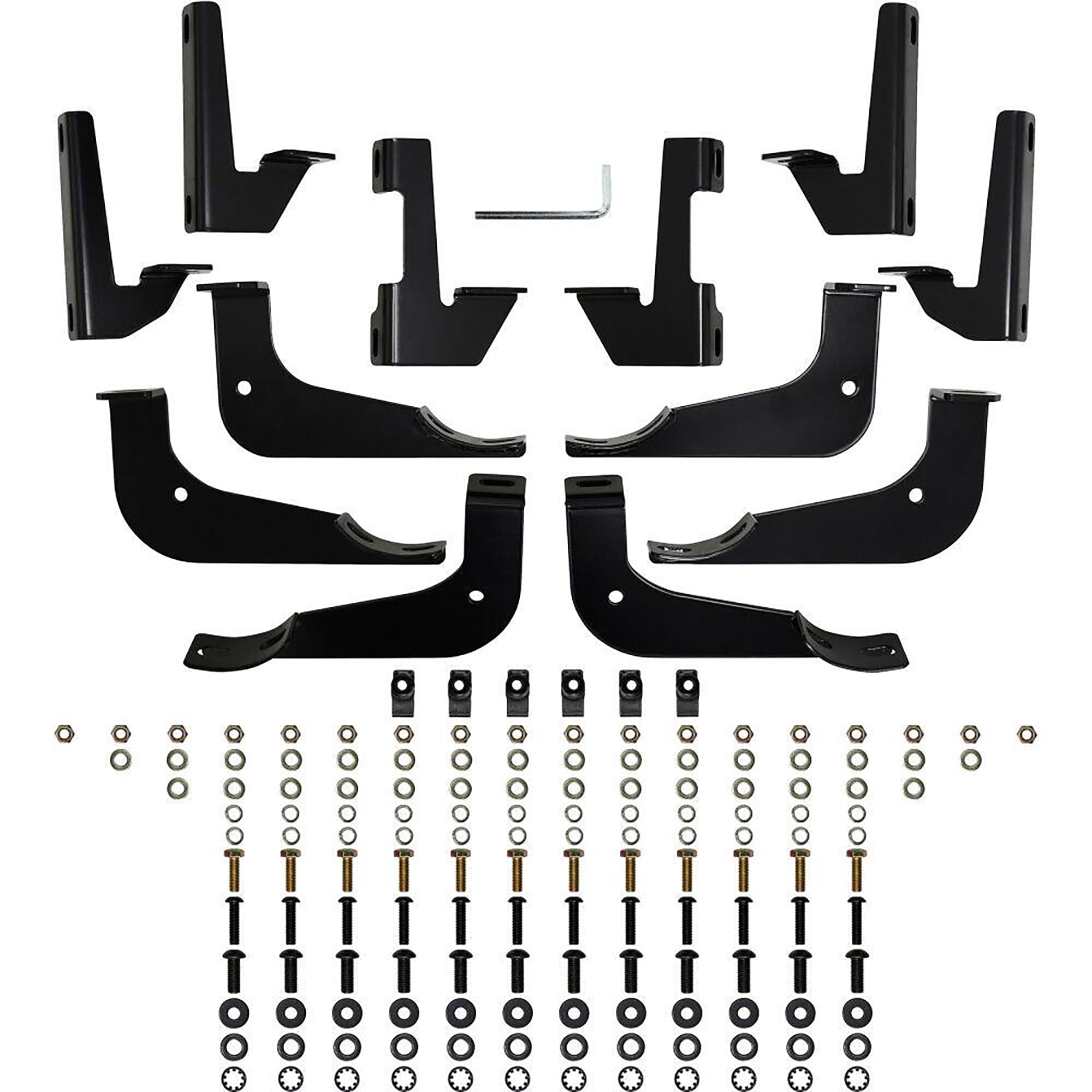 PRO TRAXX 4 Westin Oval Nerf Bars fits 2020-2025 Gladiator Stainless Steel Pair