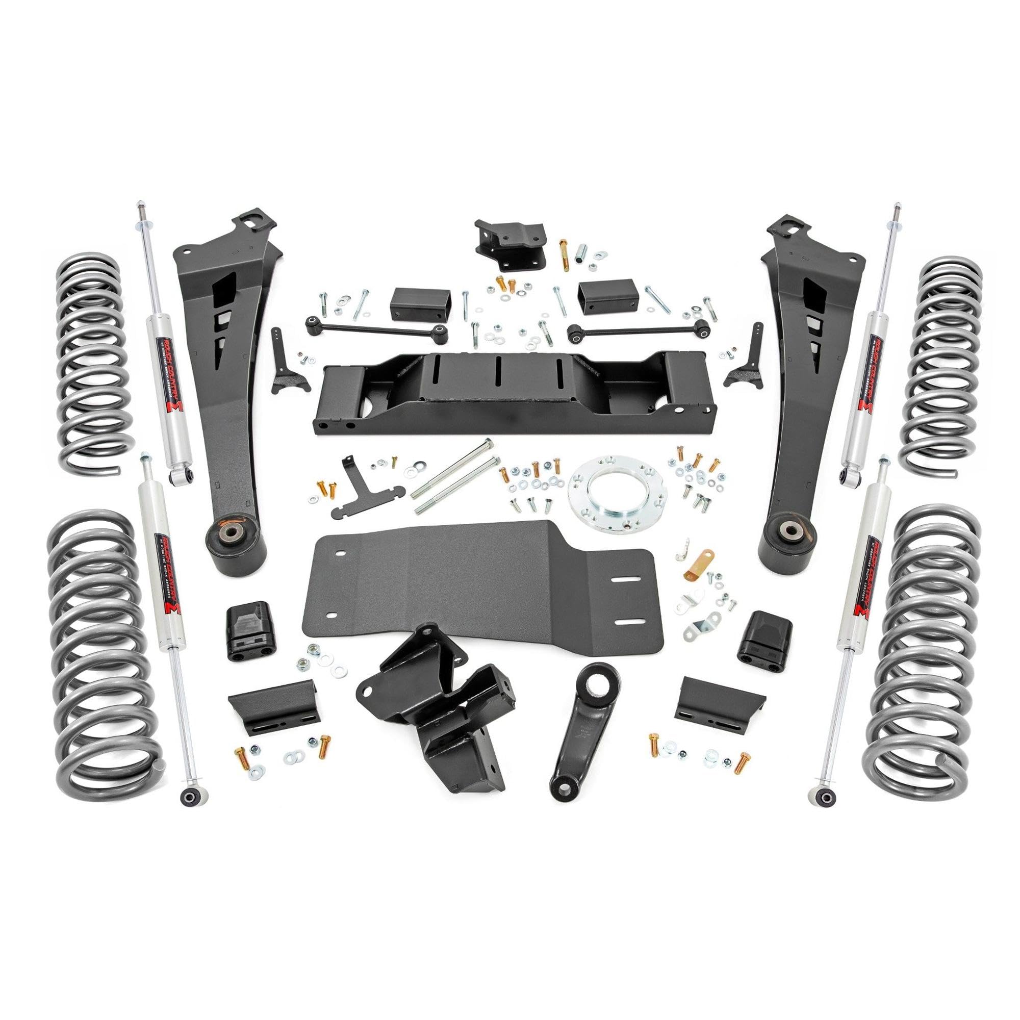 5" Lift Kit Rough Country w/Dual Rate Coils for 19-24 Ram 2500 | Diesel - 38340