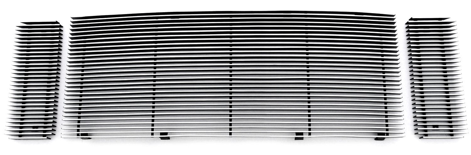 Horizontal T-Rex 20563 Aluminum Polished Finish Billet Grille Insert for Ford Super Duty