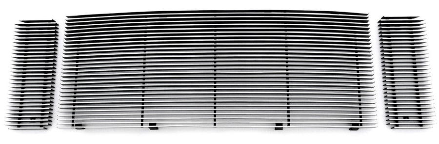 Horizontal T-Rex 20563 Aluminum Polished Finish Billet Grille Insert for Ford Super Duty