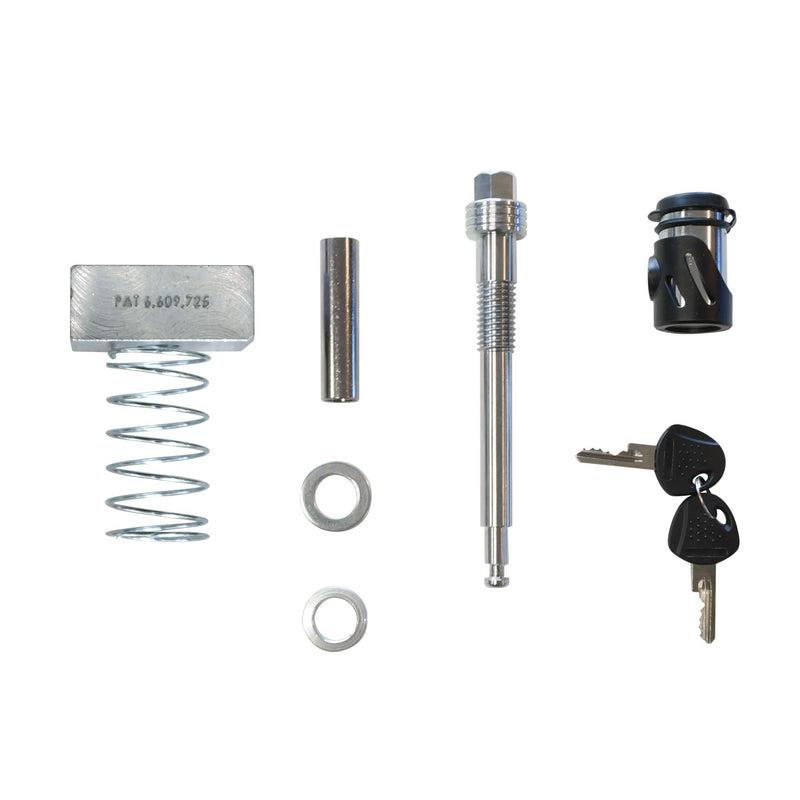 Keyless Let's Go Aero (SHP2040-XXL Press-on Locking Silent Hitch Pin for 3 inch Hitches
