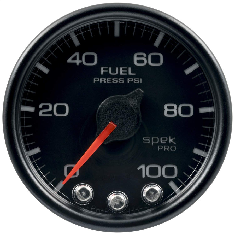 P51432 AUTO METER Spek-Pro - Nascar Instrument Panel Fuel Pressure Gauge