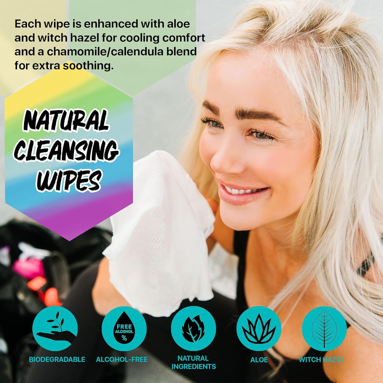 Body KLEAN FREAK Wipes 6-Count - Original Disposable Wipes, Individually Wrapped for the Gym, Workout, Hiking, Travel, and Sport (Mixed Trial 6 Pack)
