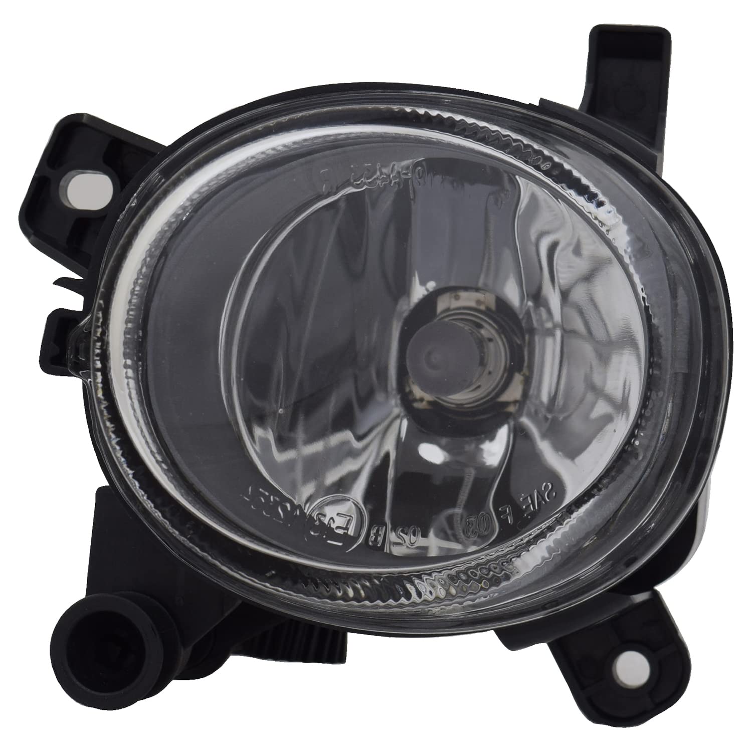 Left TYC Fog Light Assembly Compatible with 2009-2012 Volkswagen CC