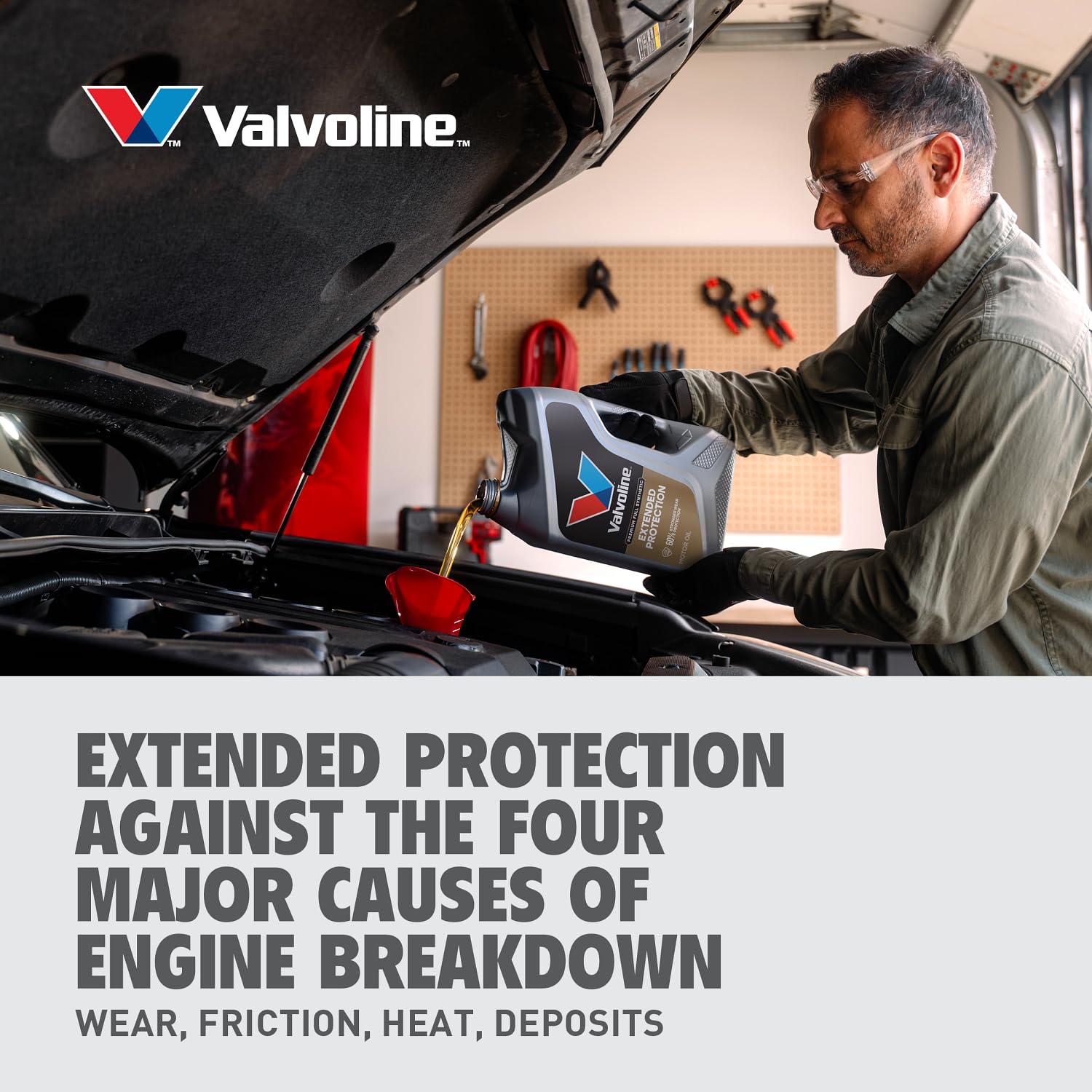 Extended Protection Valvoline Full Synthetic 0W-20 Motor Oil 1 Quart