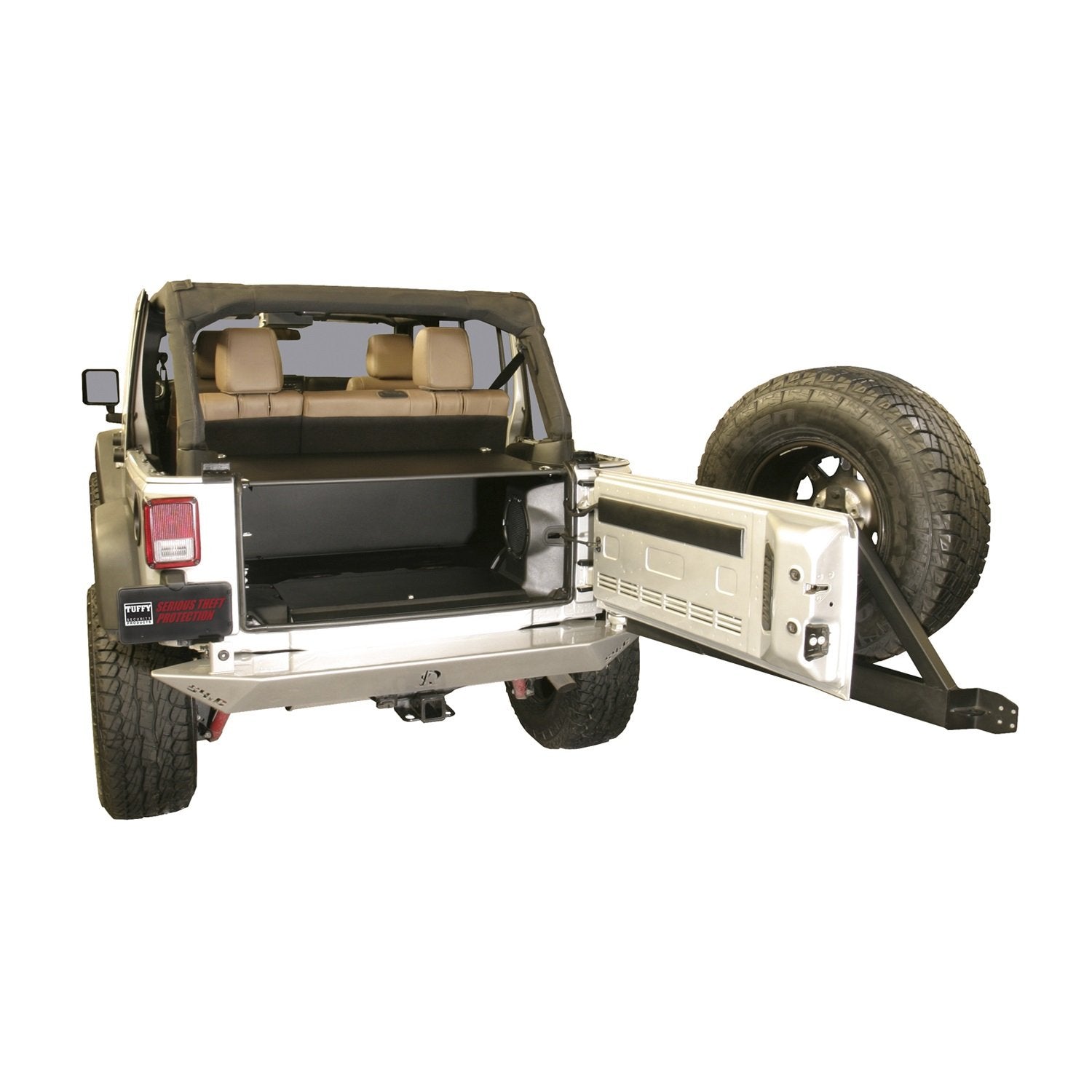 Cargo Enclosure - Tuffy Security Products | Standard for Jeep Wrangler JK Unlimited | 2011-2018
