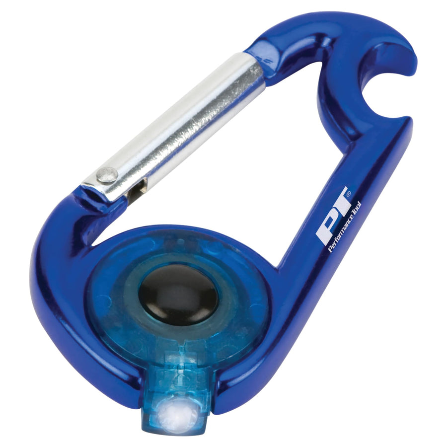 LED Carabiner Performance Tool W3223 w/ Bottle Opener