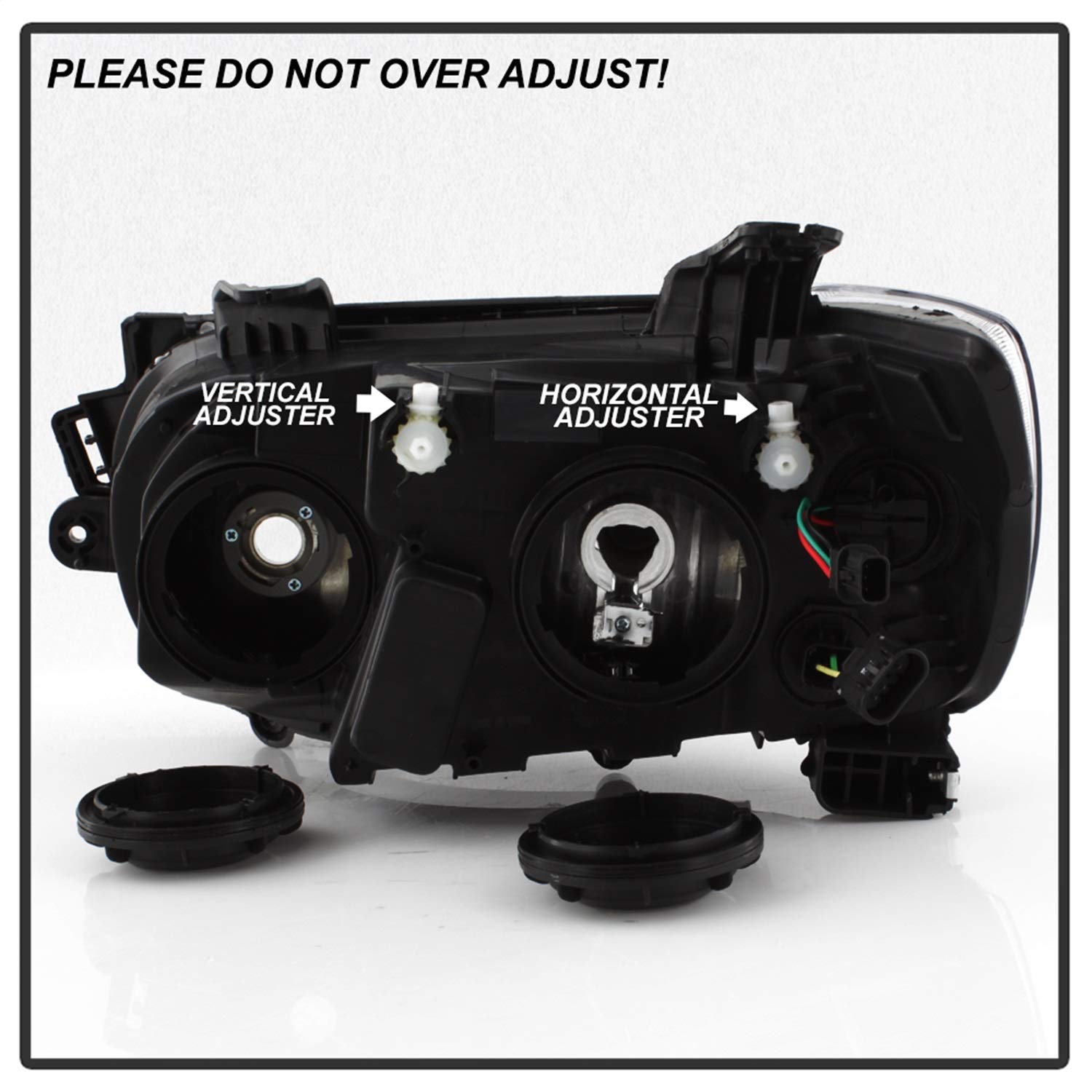 OE Style Xtune Halogen Headlight (HD-JH-CSON12-BK-R) (POE)