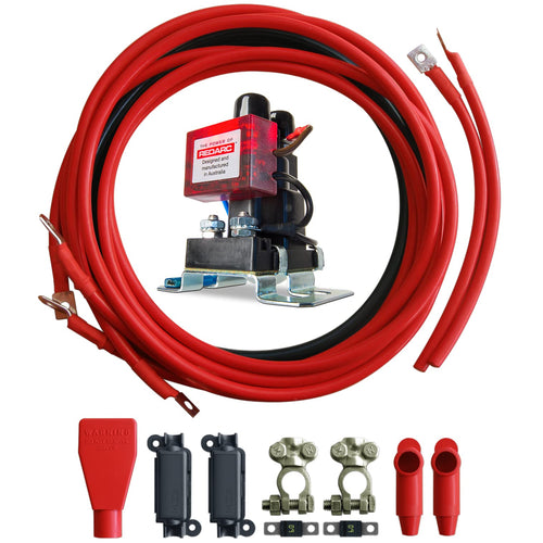 12V Smart Start Battery Isolator & Wiring Kit