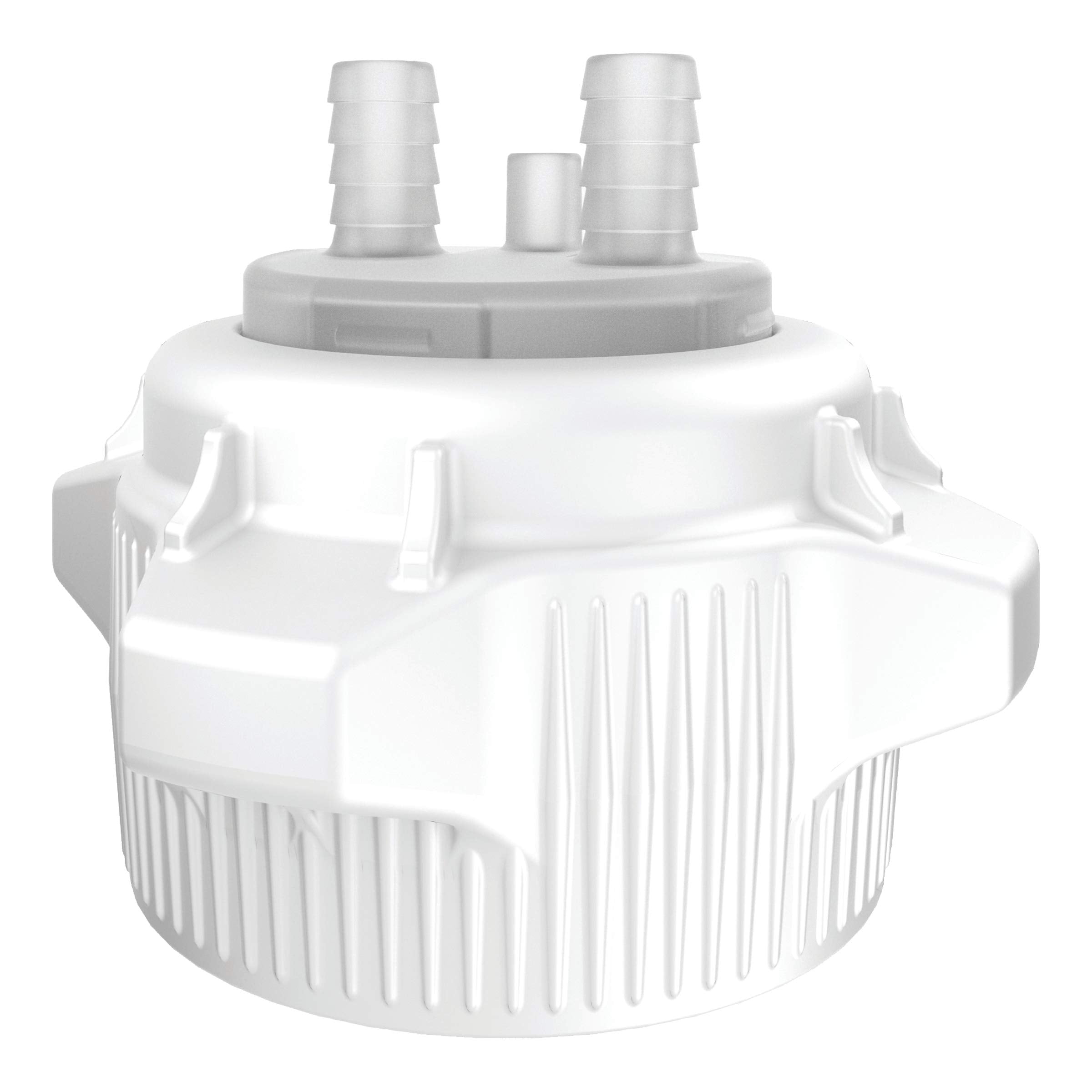 12860 Justrite Carboy Cap, 83mm, 1/2in Barbs