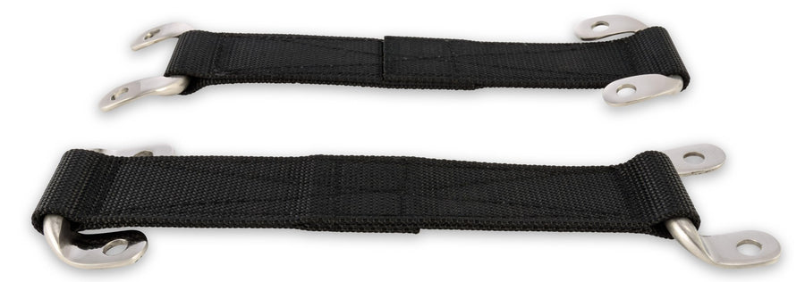 66-77 Bronco Door Strap Kit Scott Drake (C6TZ-9623574-BK)
