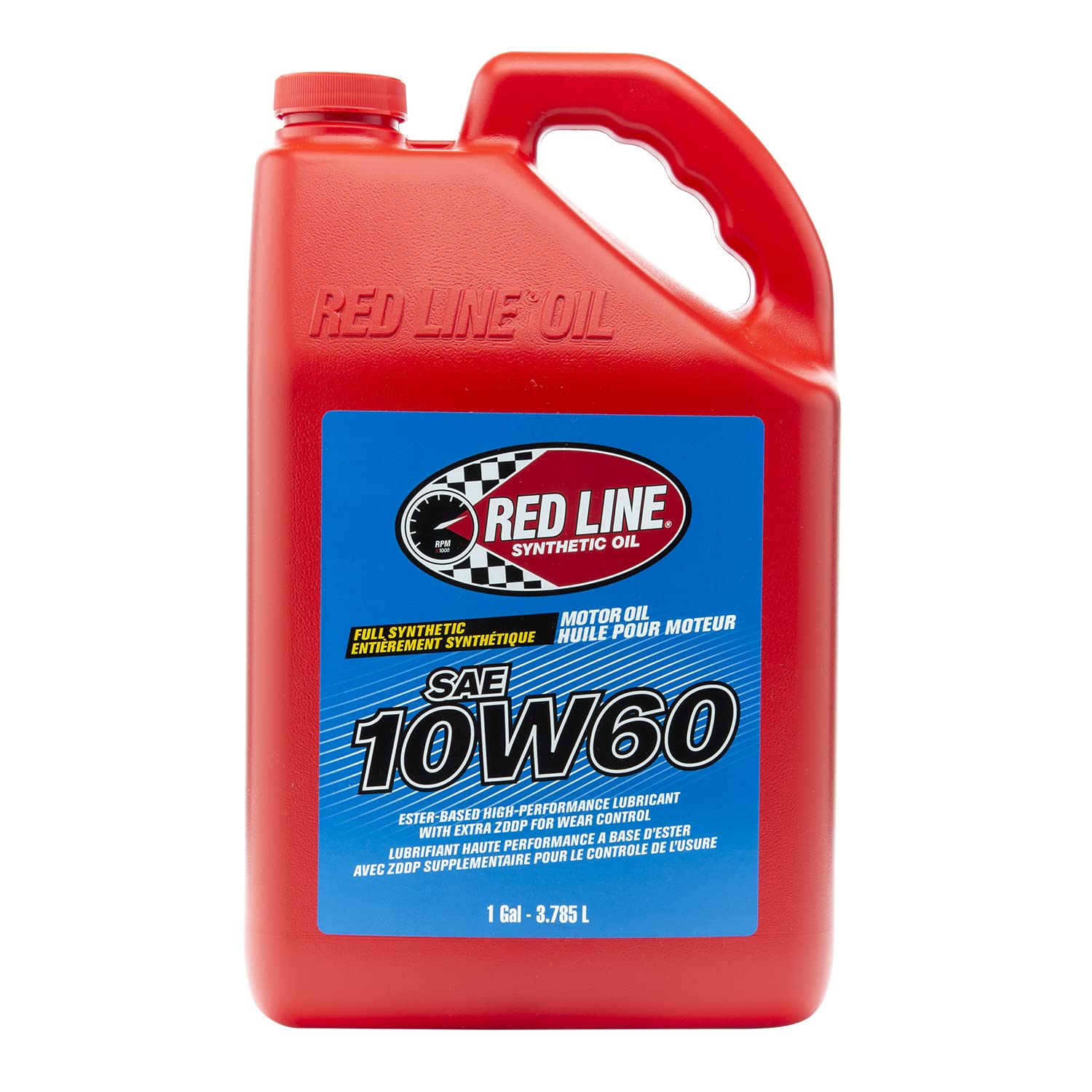 10W60 Red Line SAE Fully Synthetic Motor Oil - 1 Gallon