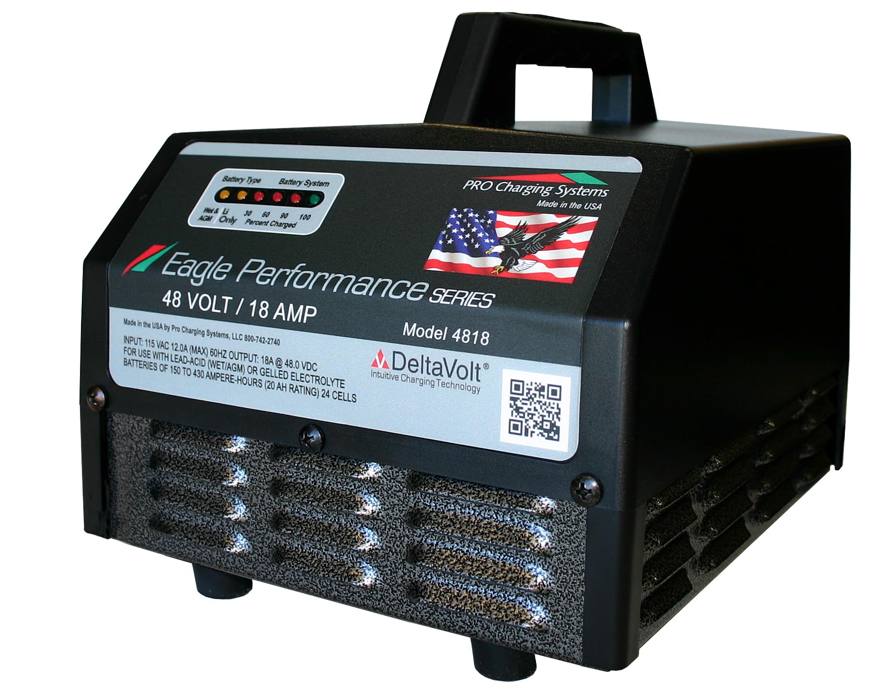 Eagle Performance Pro Charging i4818 For Golf Carts Requires Adapter Cable