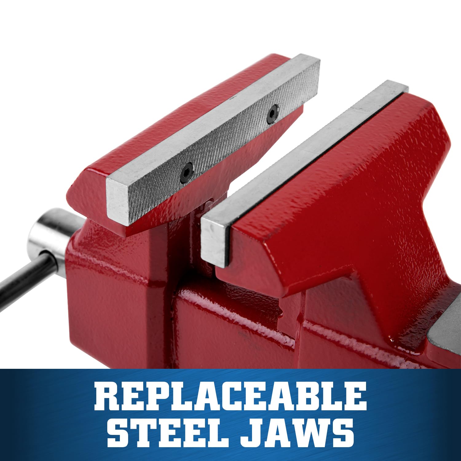 Utility Bench Vise Wilton, 5-1/2" Jaw Width, 5" Jaw Opening, 3-1/4" Throat (Model 675U)