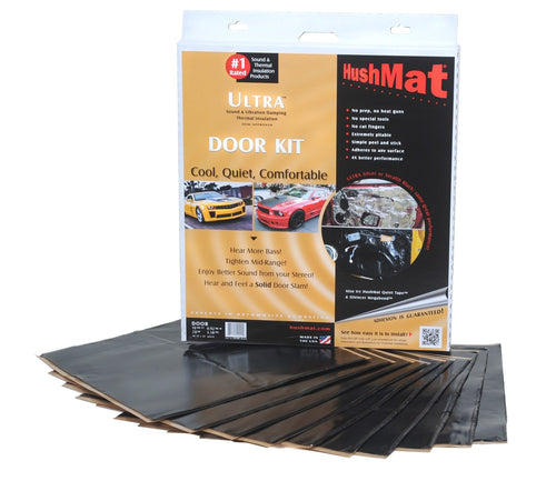 Sound and Thermal Insulation Kit HushMat 697673 (1966-1970 Ford Falcon Wagon Doors)